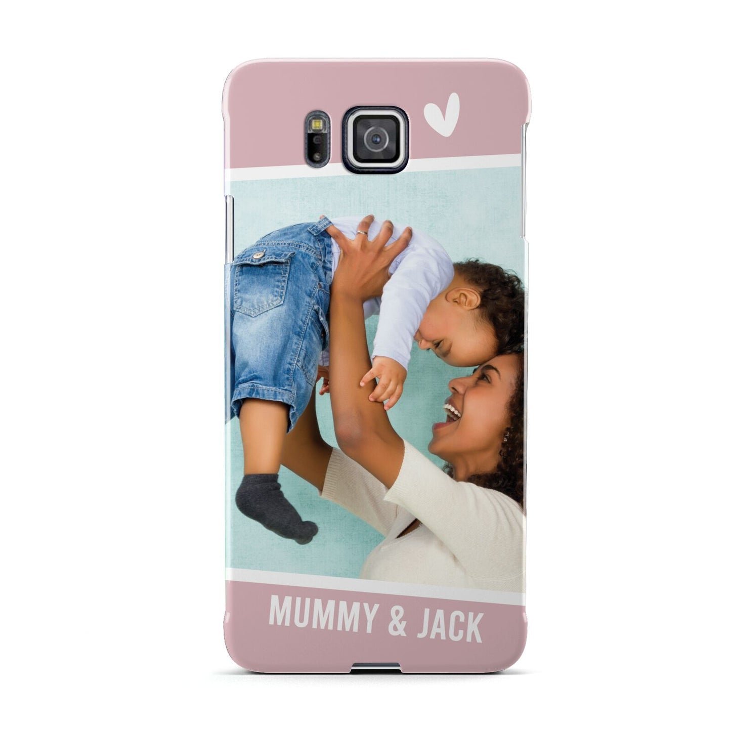 Personalised Photo Mummy and Child Samsung Galaxy Alpha Case