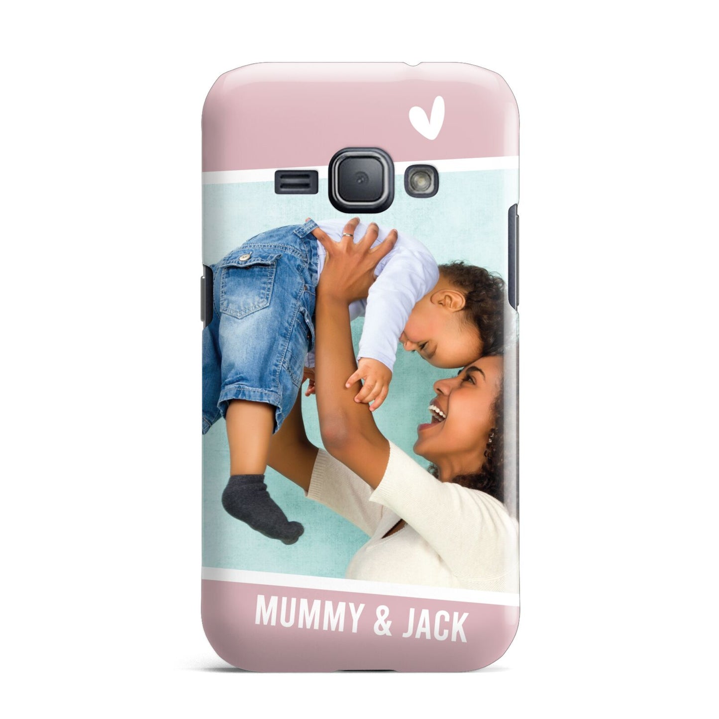 Personalised Photo Mummy and Child Samsung Galaxy J1 2016 Case