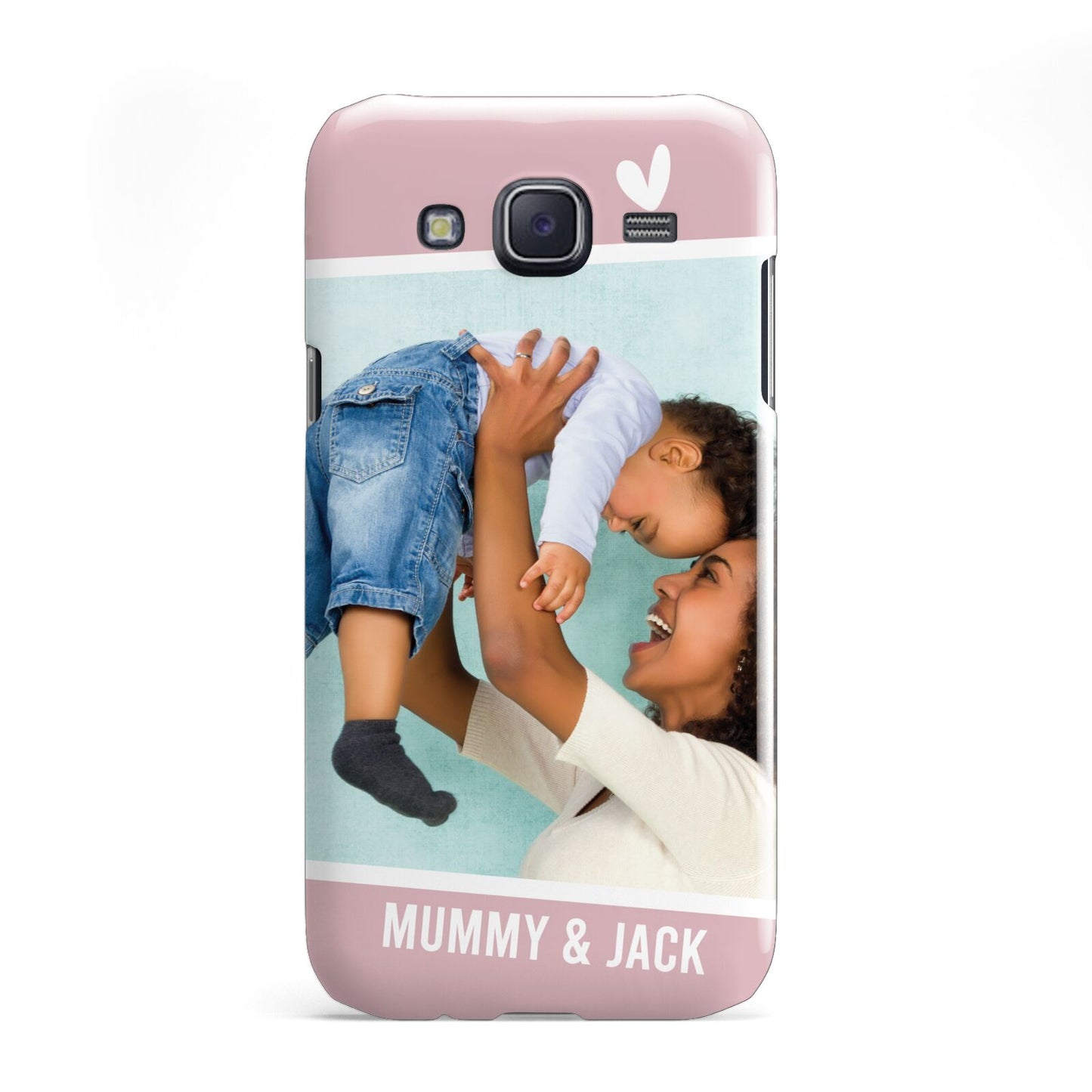 Personalised Photo Mummy and Child Samsung Galaxy J5 Case