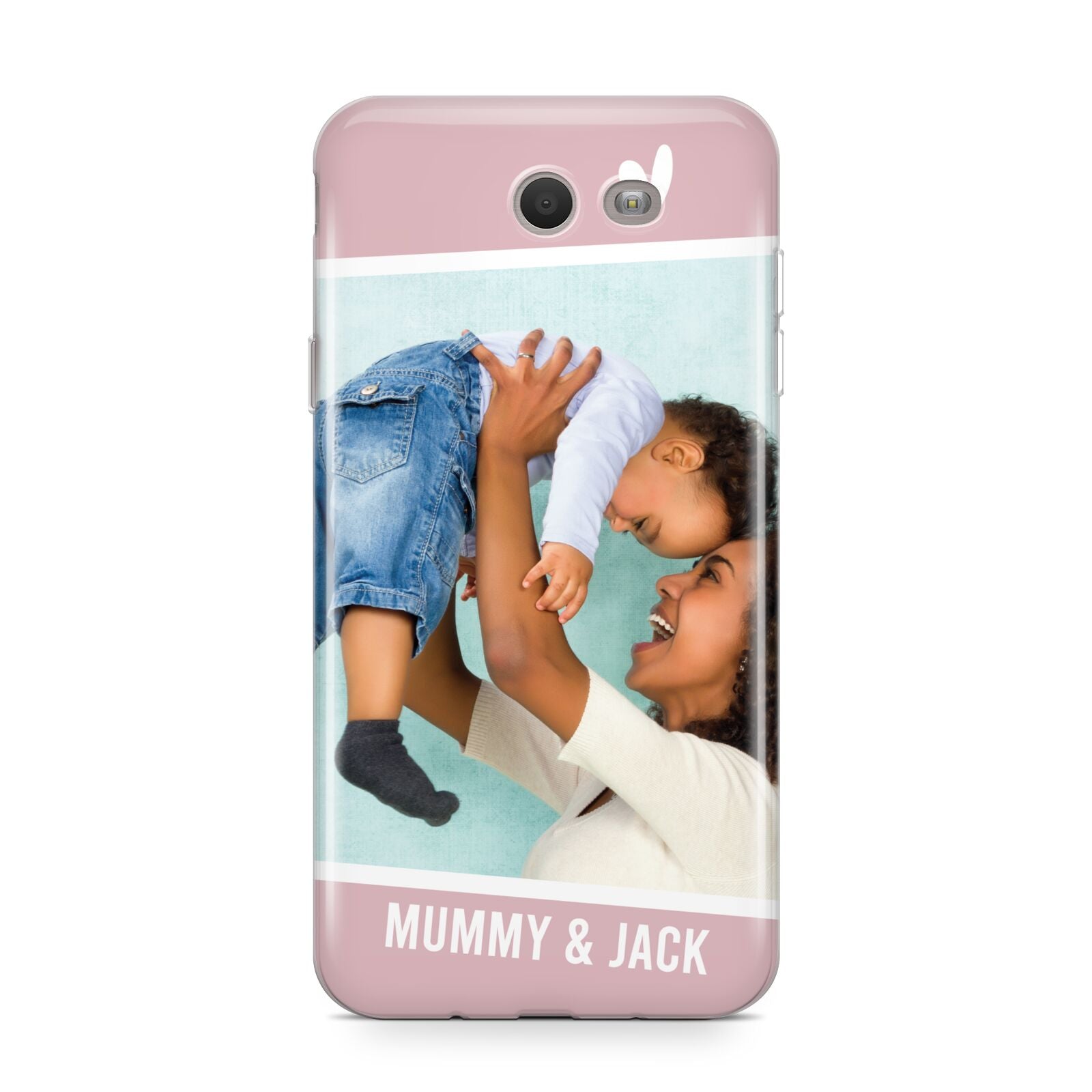 Personalised Photo Mummy and Child Samsung Galaxy J7 2017 Case