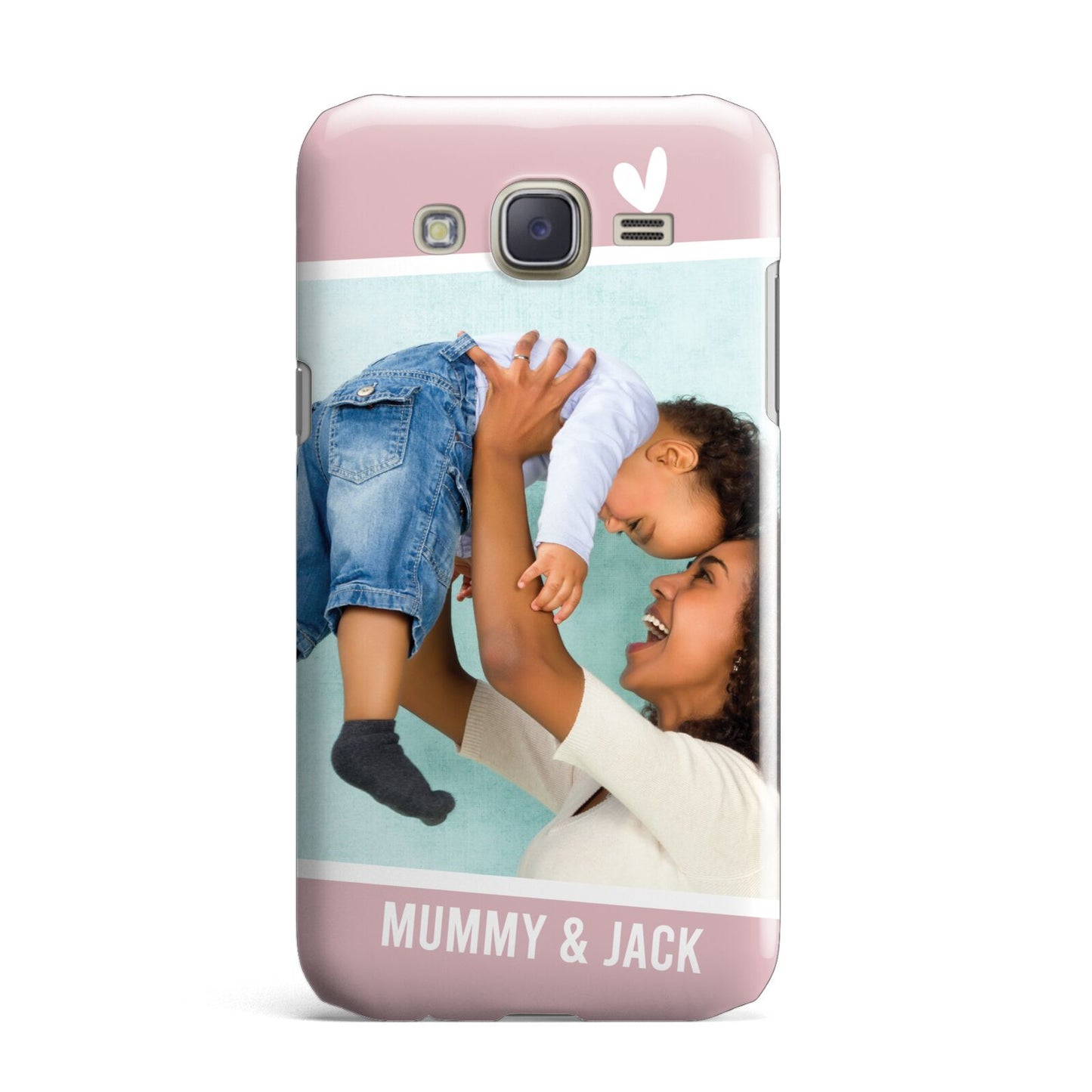 Personalised Photo Mummy and Child Samsung Galaxy J7 Case