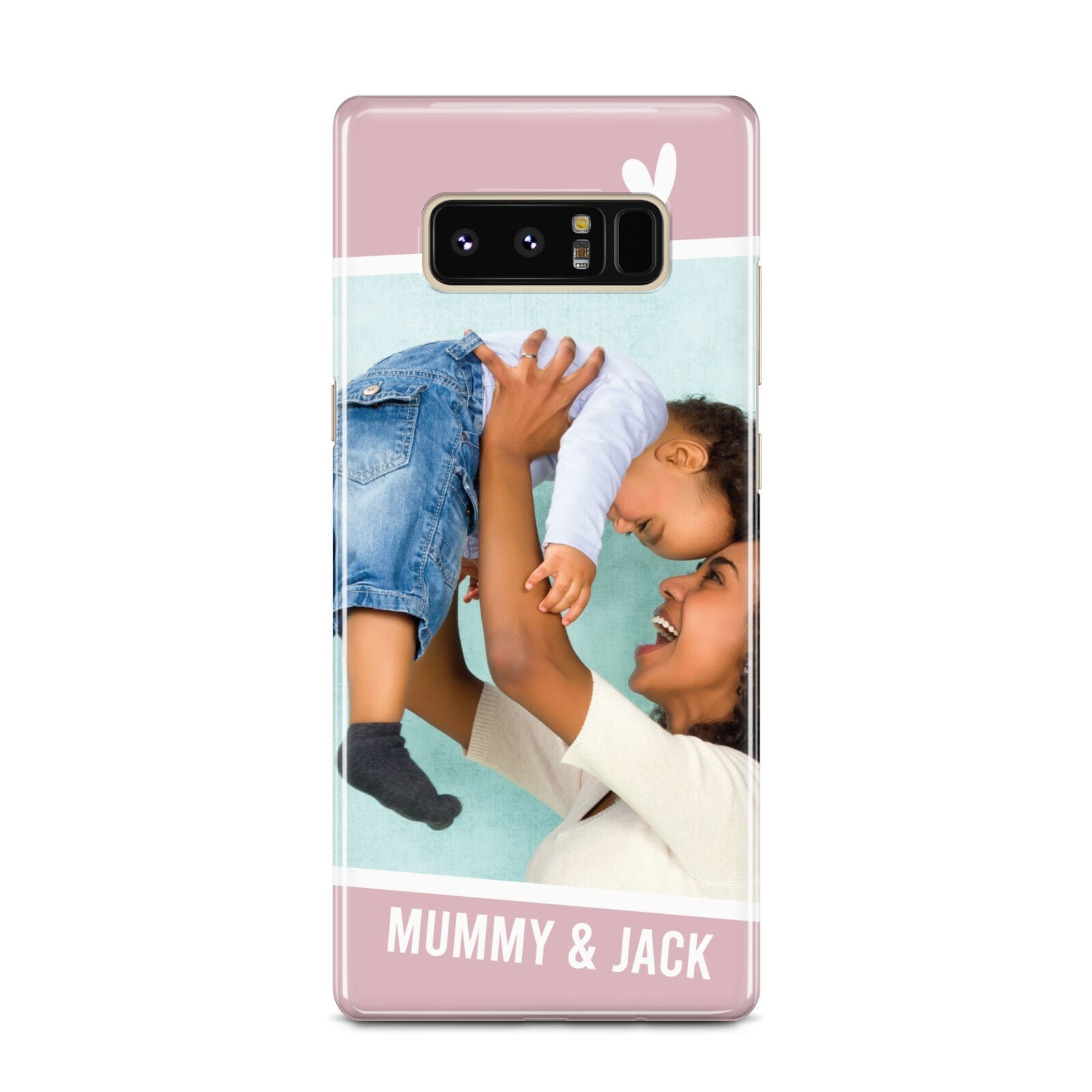 Personalised Photo Mummy and Child Samsung Galaxy Note 8 Case