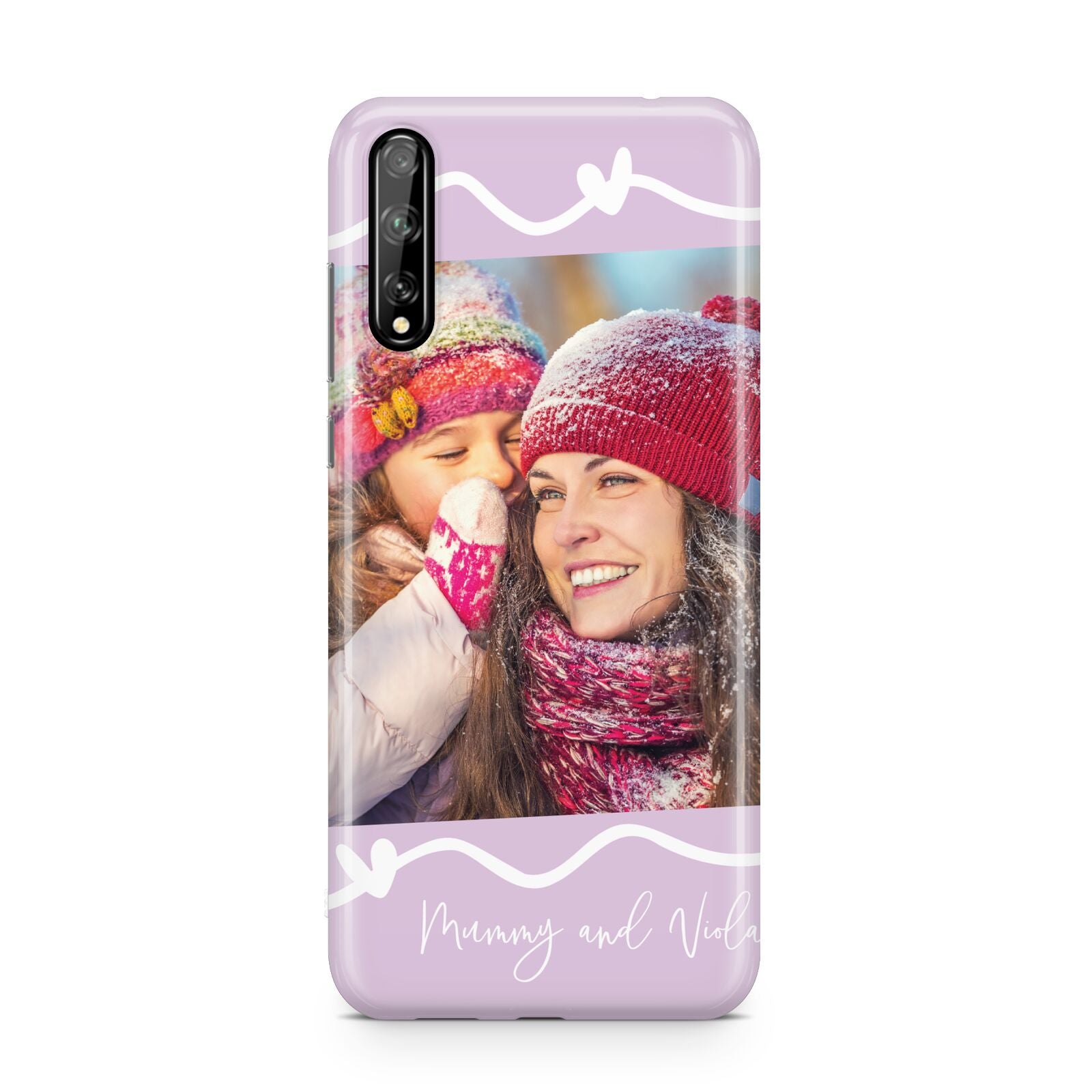 Personalised Photo Mummy and Name Huawei Enjoy 10s Phone Case