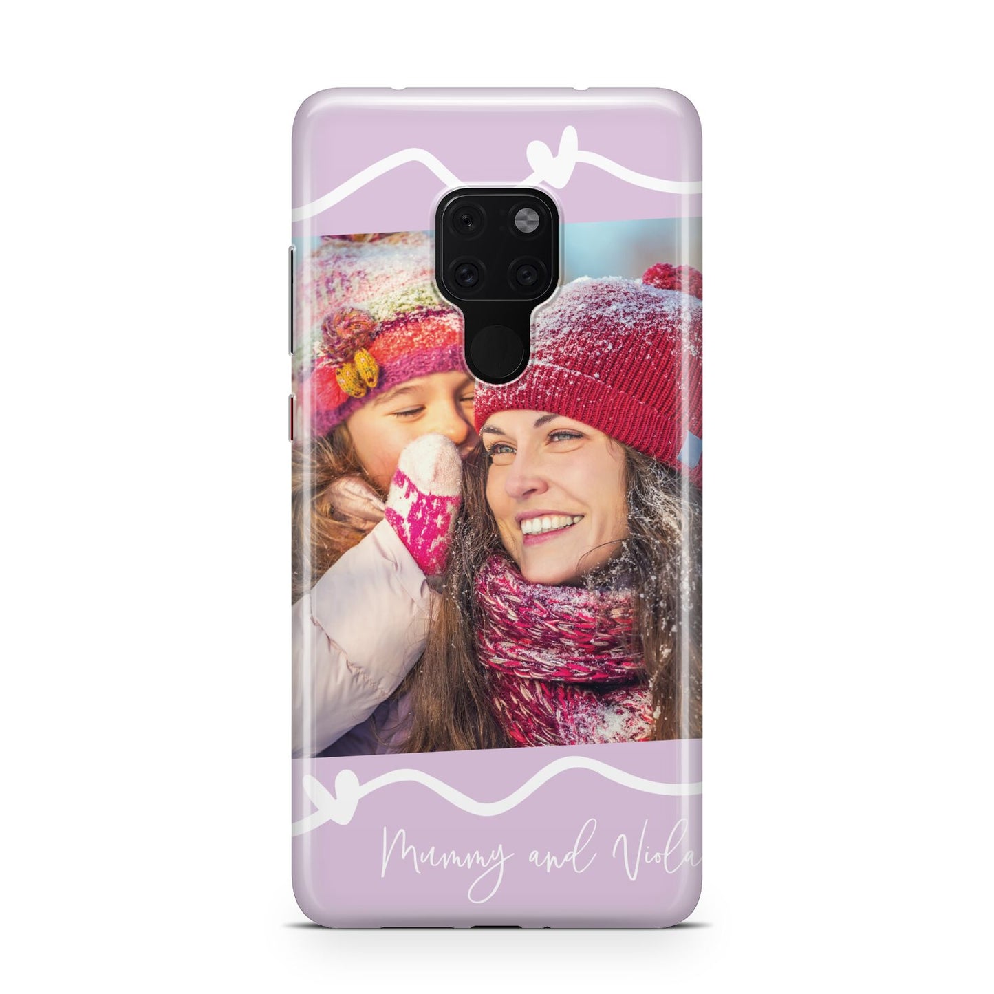 Personalised Photo Mummy and Name Huawei Mate 20 Phone Case