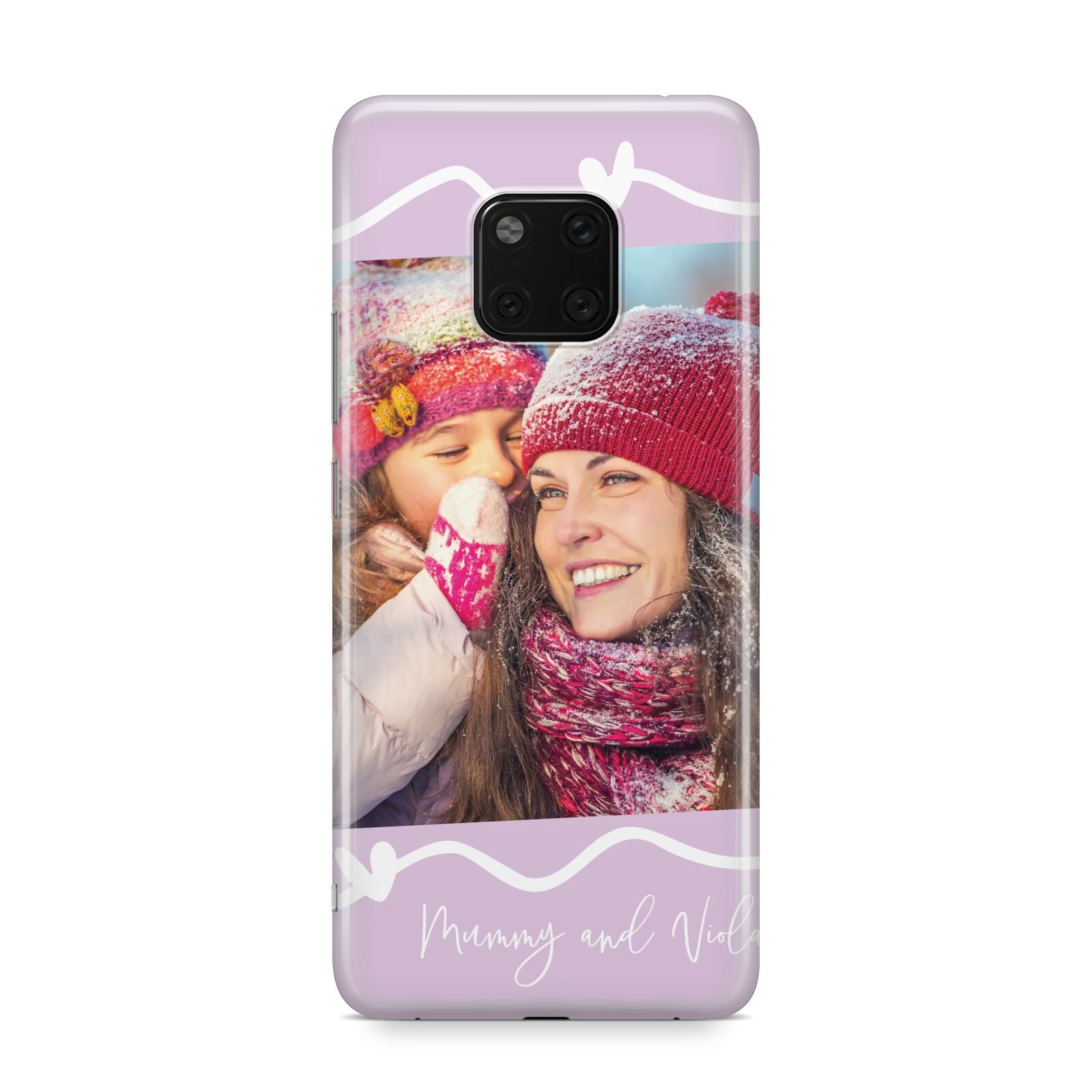 Personalised Photo Mummy and Name Huawei Mate 20 Pro Phone Case