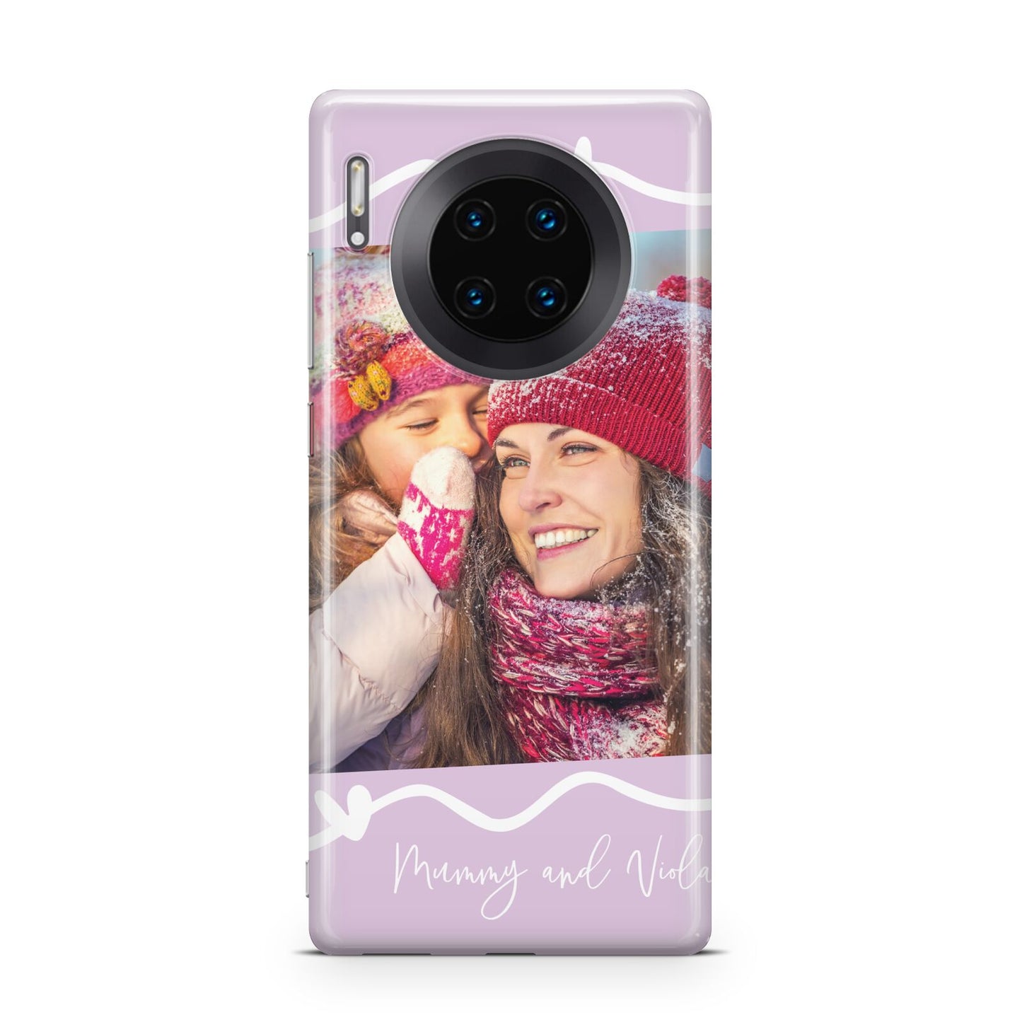 Personalised Photo Mummy and Name Huawei Mate 30 Pro Phone Case