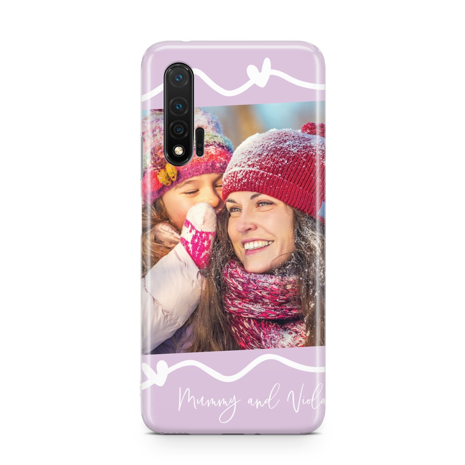 Personalised Photo Mummy and Name Huawei Nova 6 Phone Case