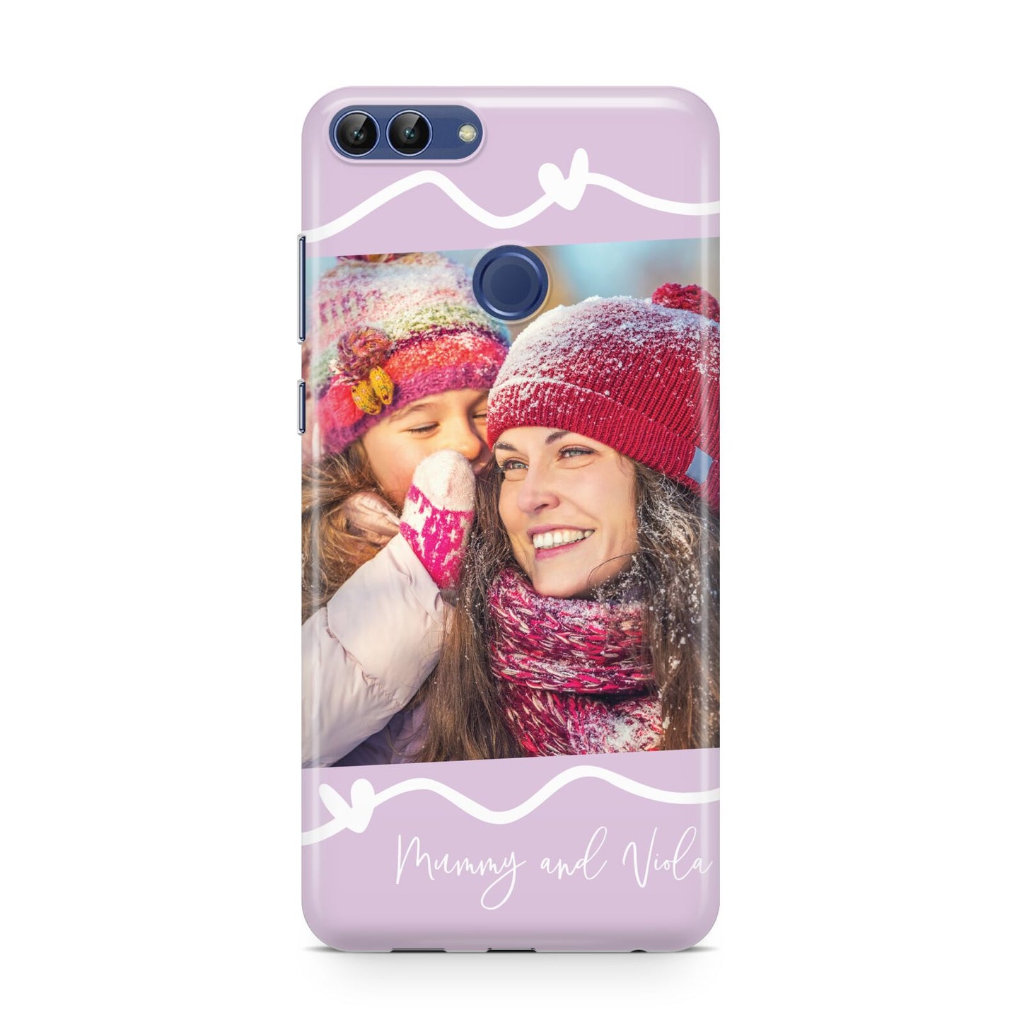 Personalised Photo Mummy and Name Huawei P Smart Case