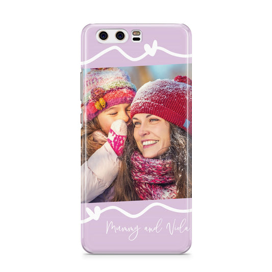 Personalised Photo Mummy and Name Huawei P10 Phone Case