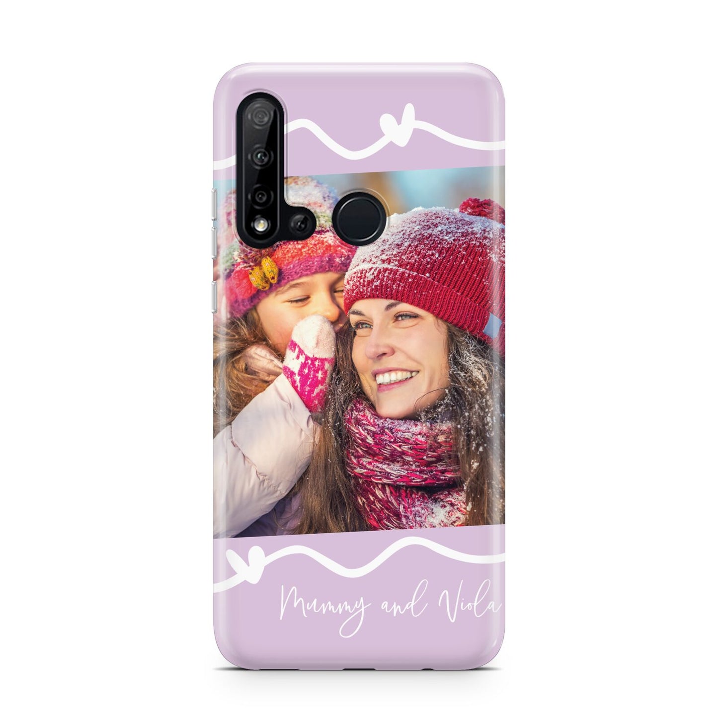 Personalised Photo Mummy and Name Huawei P20 Lite 5G Phone Case