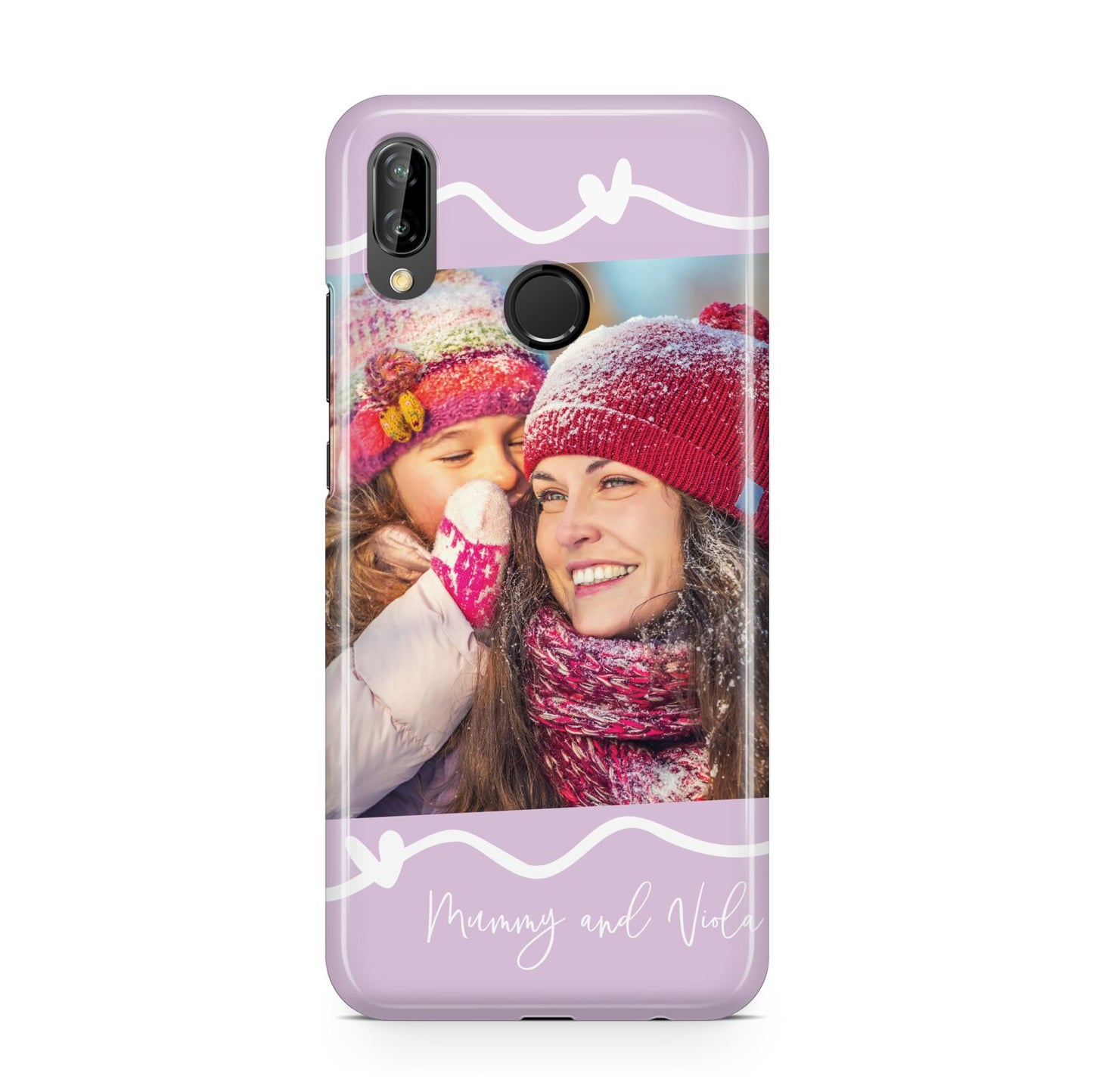 Personalised Photo Mummy and Name Huawei P20 Lite Phone Case