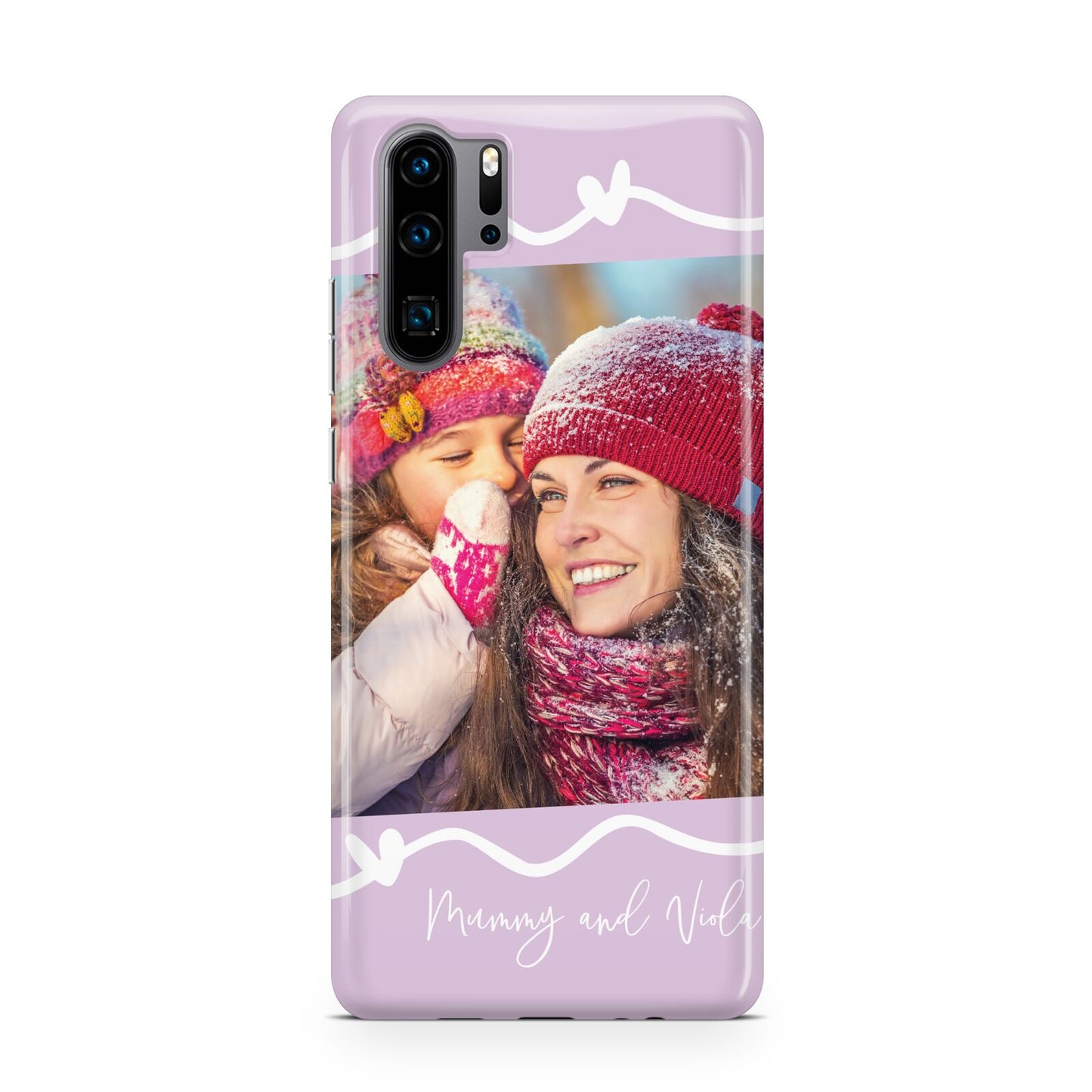 Personalised Photo Mummy and Name Huawei P30 Pro Phone Case