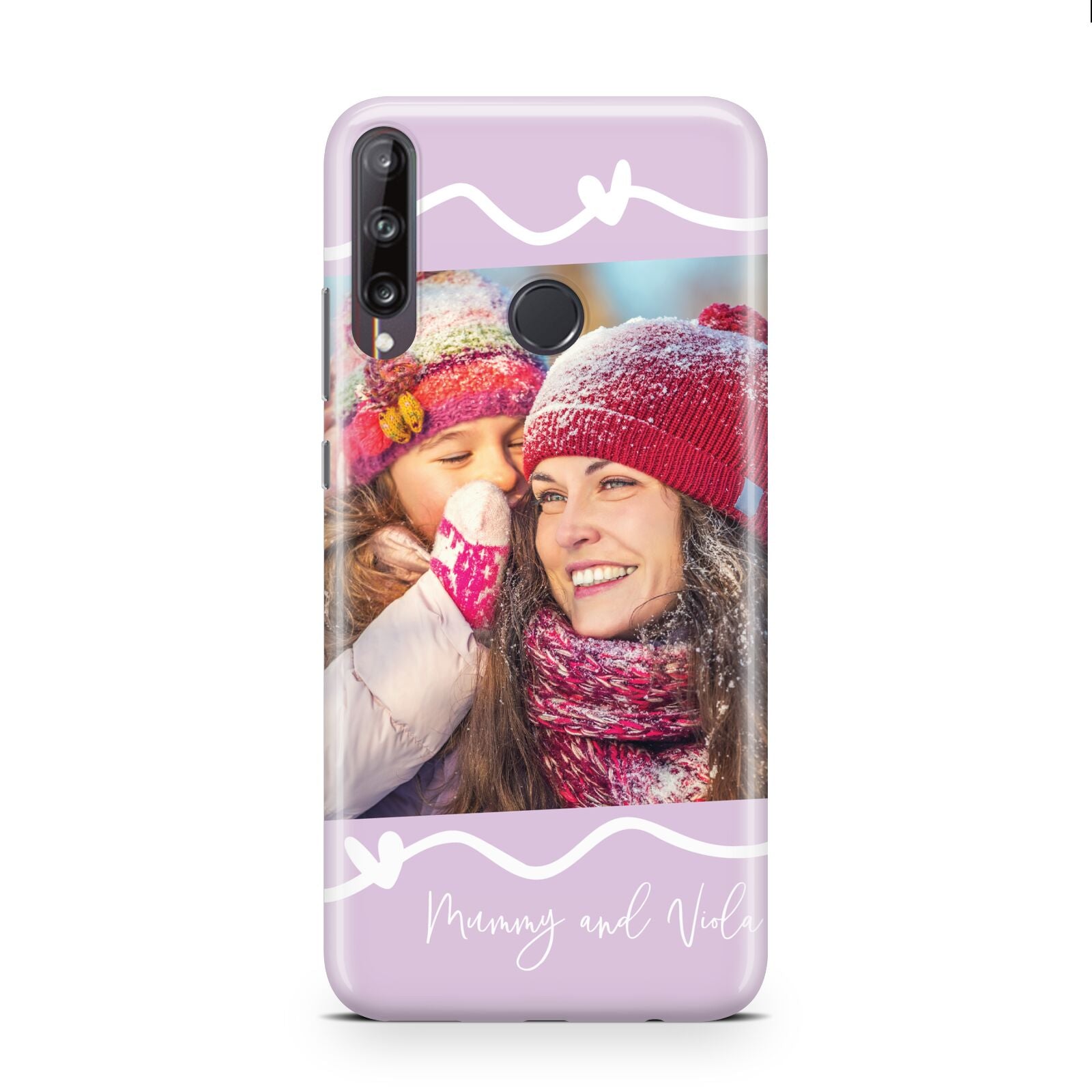 Personalised Photo Mummy and Name Huawei P40 Lite E Phone Case