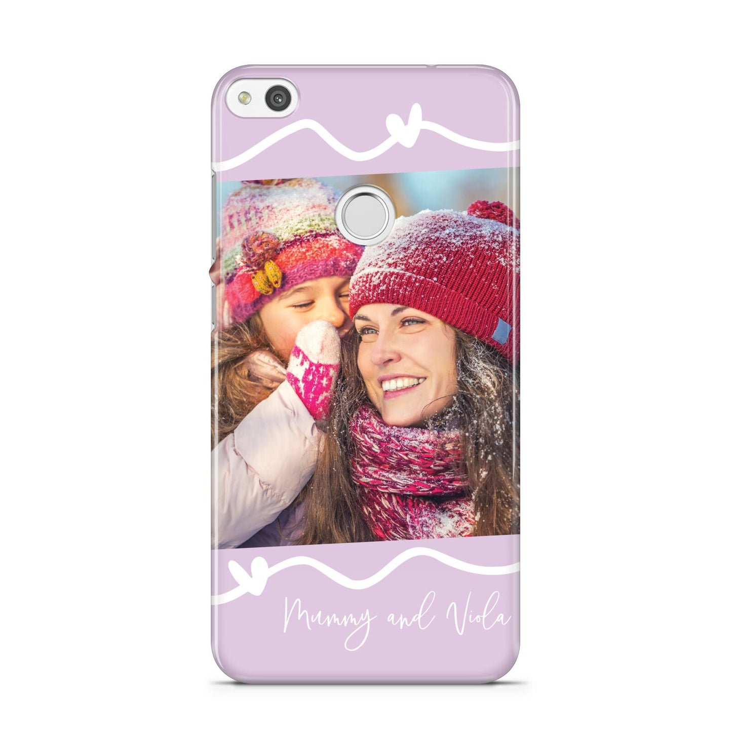 Personalised Photo Mummy and Name Huawei P8 Lite Case