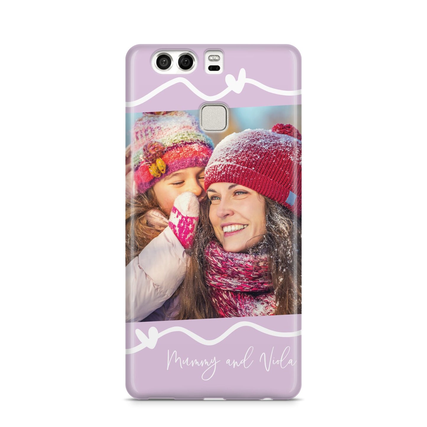 Personalised Photo Mummy and Name Huawei P9 Case