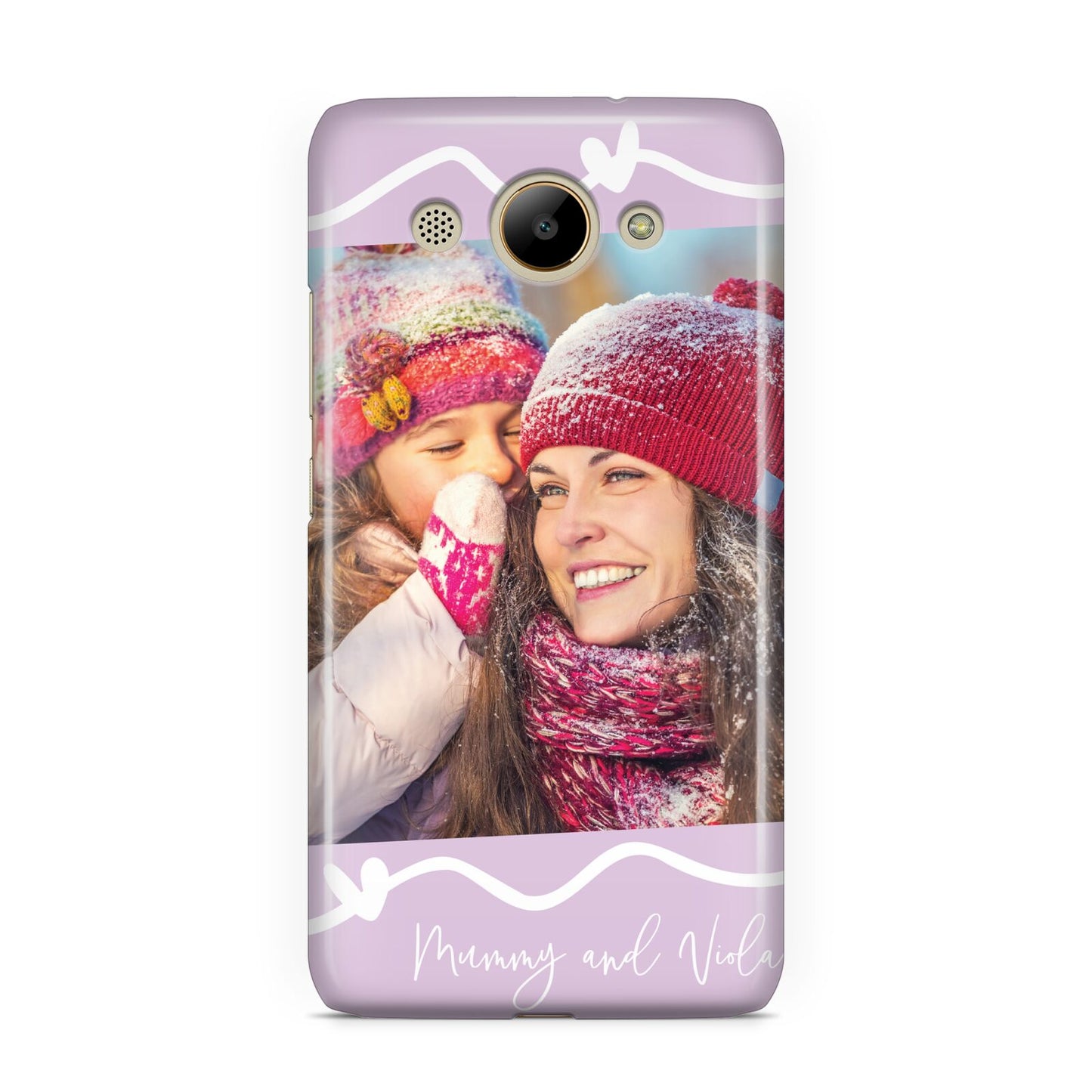 Personalised Photo Mummy and Name Huawei Y3 2017