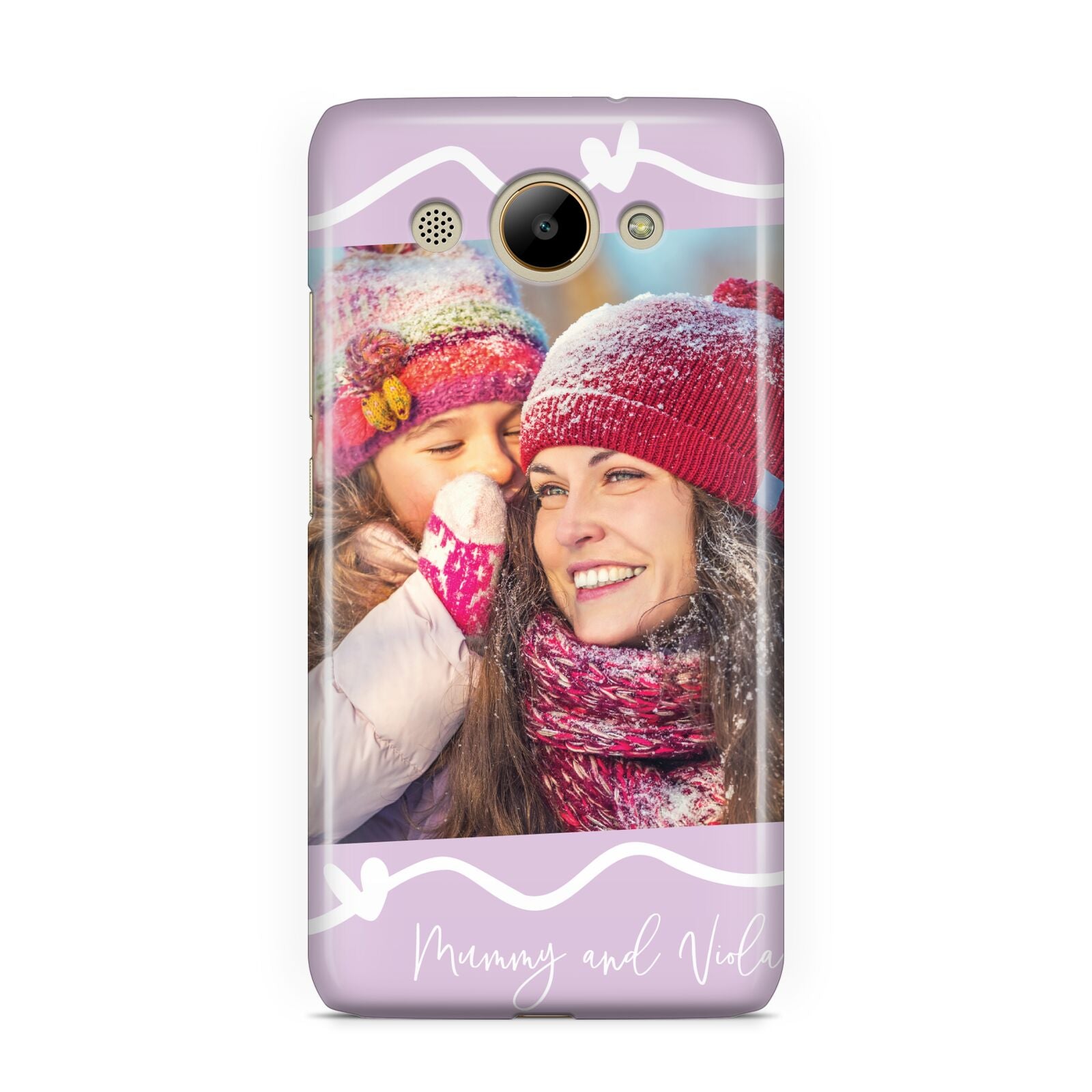 Personalised Photo Mummy and Name Huawei Y3 2017