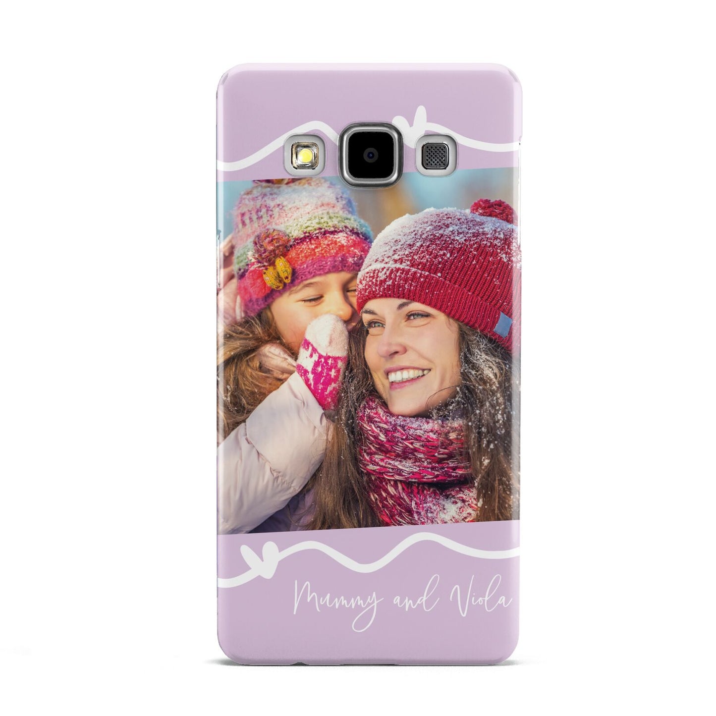 Personalised Photo Mummy and Name Samsung Galaxy A5 Case