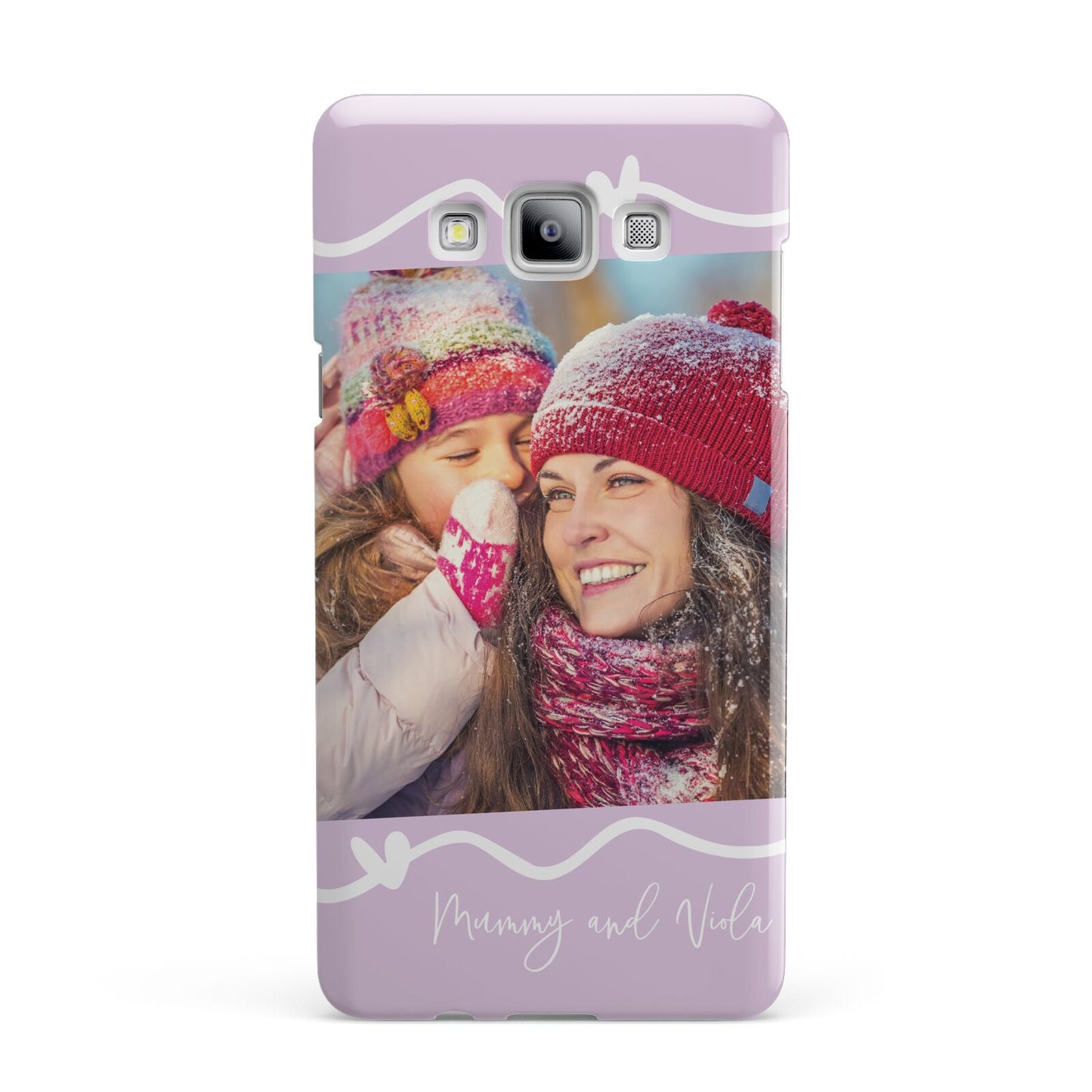 Personalised Photo Mummy and Name Samsung Galaxy A7 2015 Case