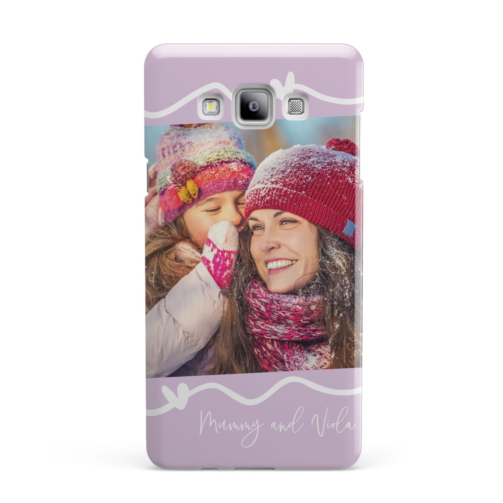 Personalised Photo Mummy and Name Samsung Galaxy A7 2015 Case