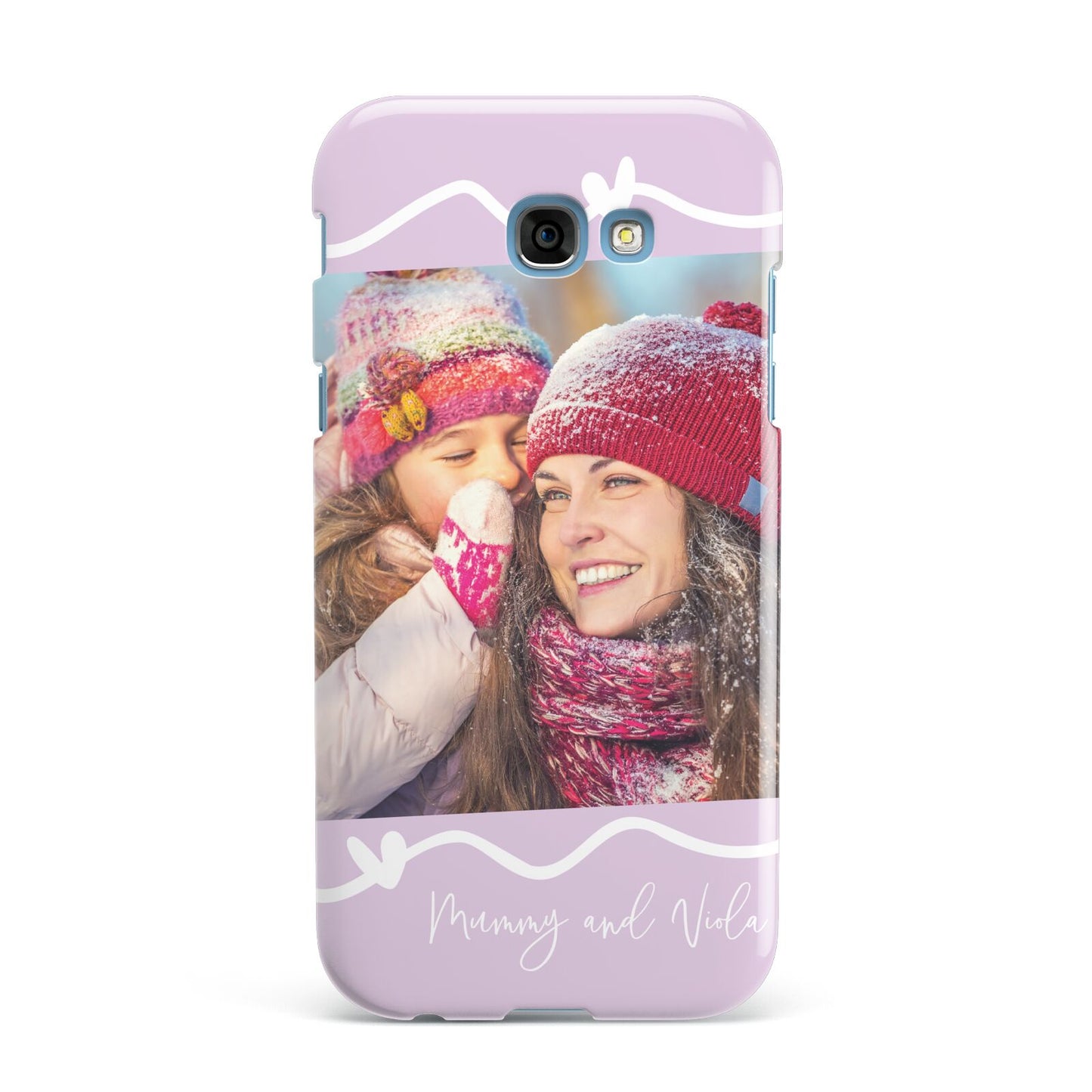 Personalised Photo Mummy and Name Samsung Galaxy A7 2017 Case