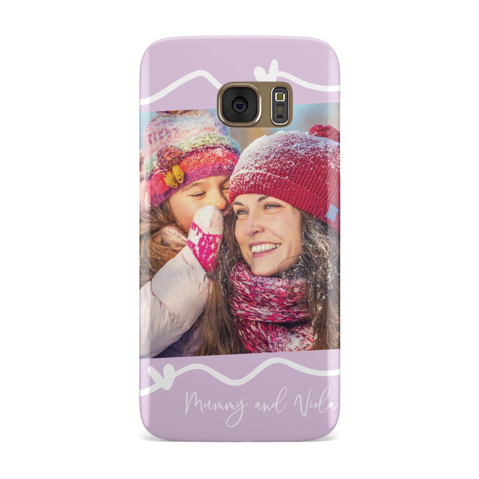 Personalised Photo Mummy and Name Samsung Galaxy Case