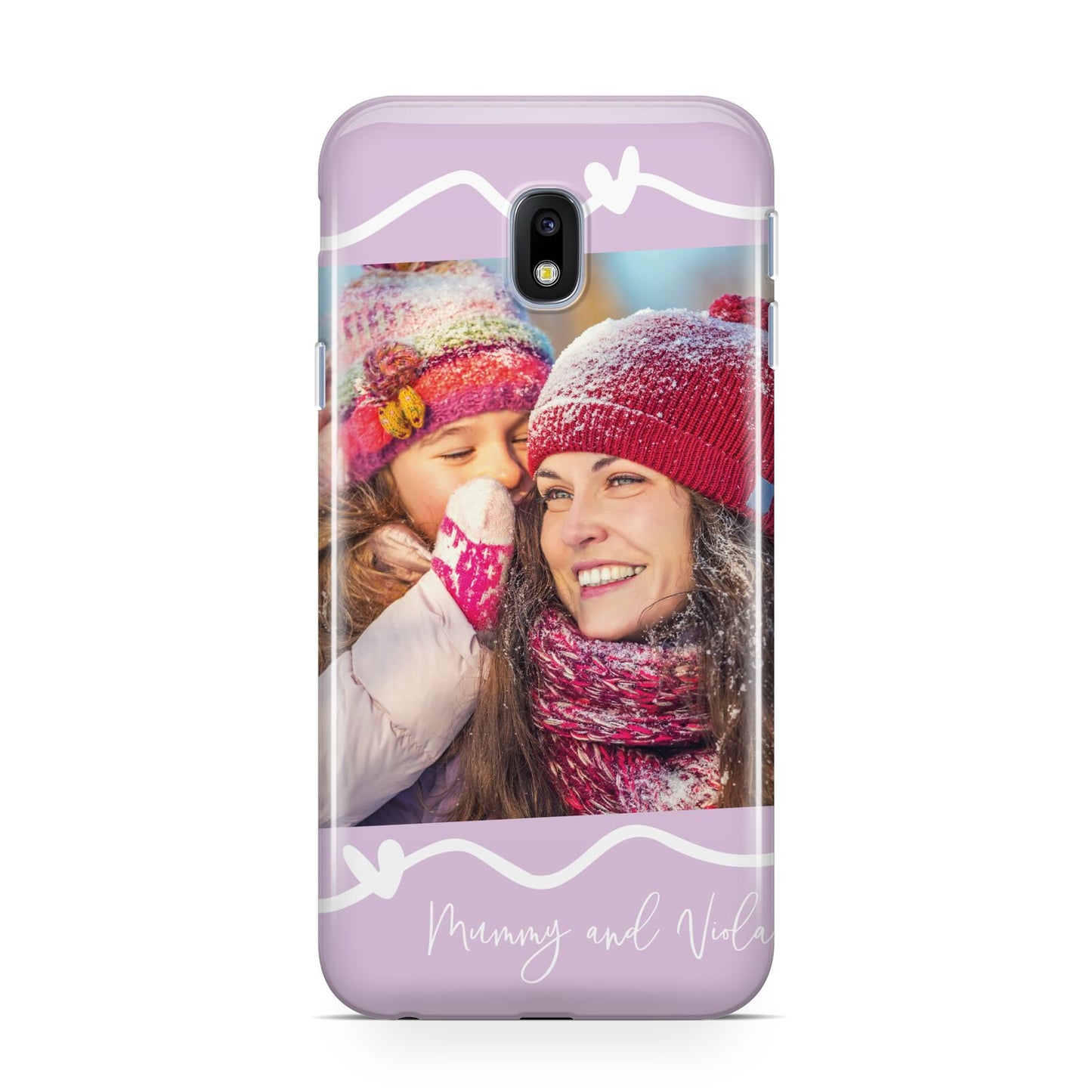 Personalised Photo Mummy and Name Samsung Galaxy J3 2017 Case