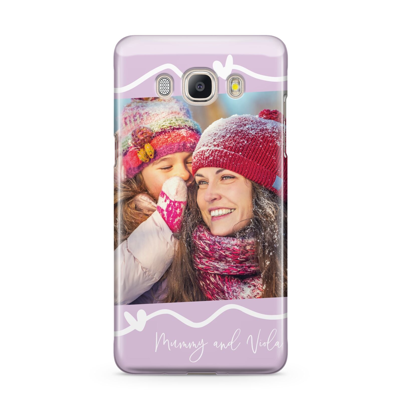 Personalised Photo Mummy and Name Samsung Galaxy J5 2016 Case