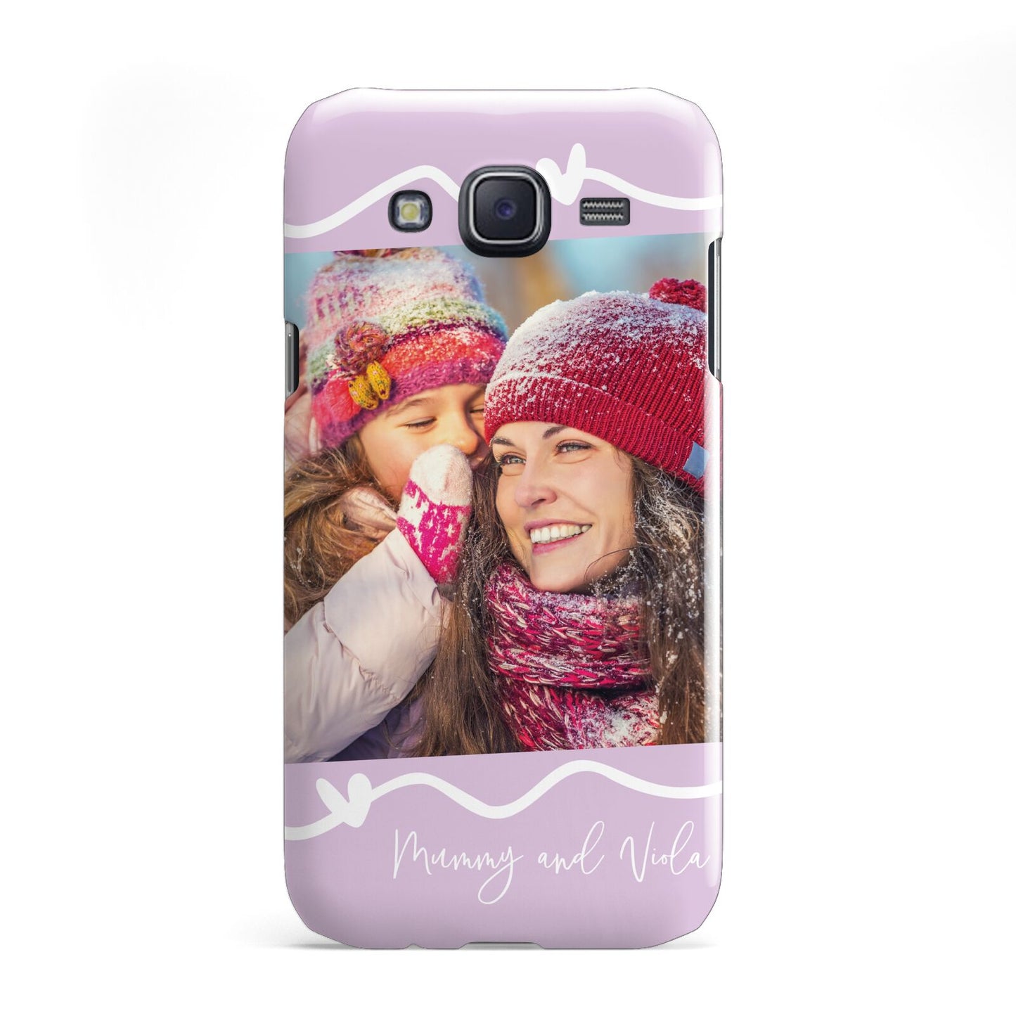 Personalised Photo Mummy and Name Samsung Galaxy J5 Case