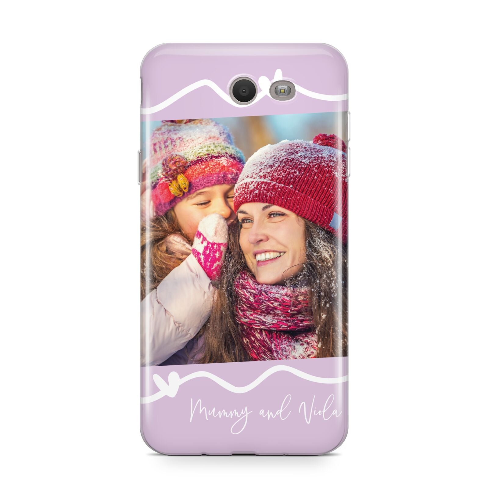 Personalised Photo Mummy and Name Samsung Galaxy J7 2017 Case