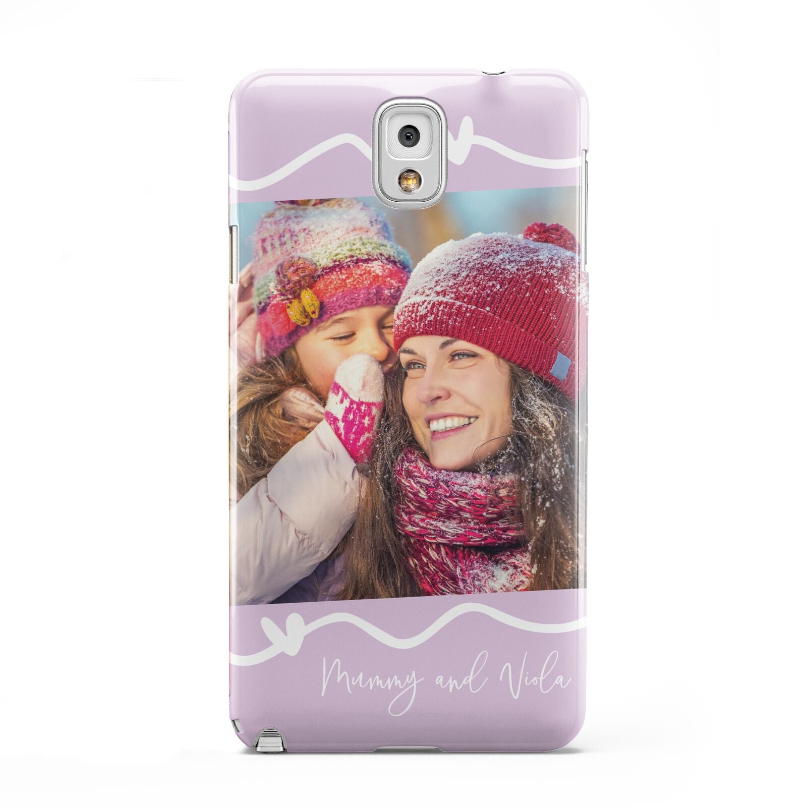 Personalised Photo Mummy and Name Samsung Galaxy Note 3 Case