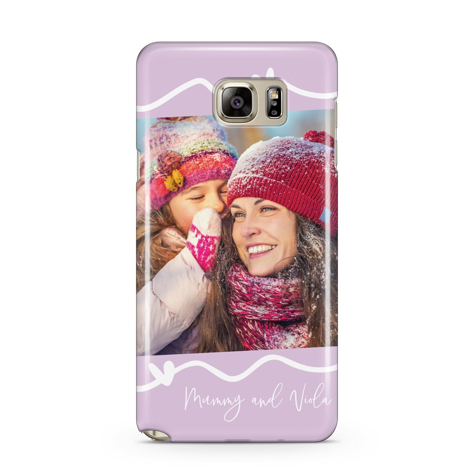 Personalised Photo Mummy and Name Samsung Galaxy Note 5 Case