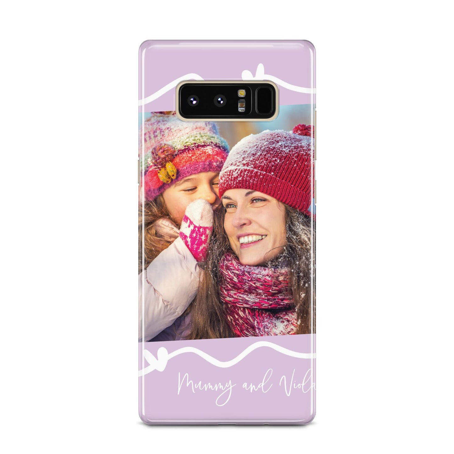 Personalised Photo Mummy and Name Samsung Galaxy Note 8 Case