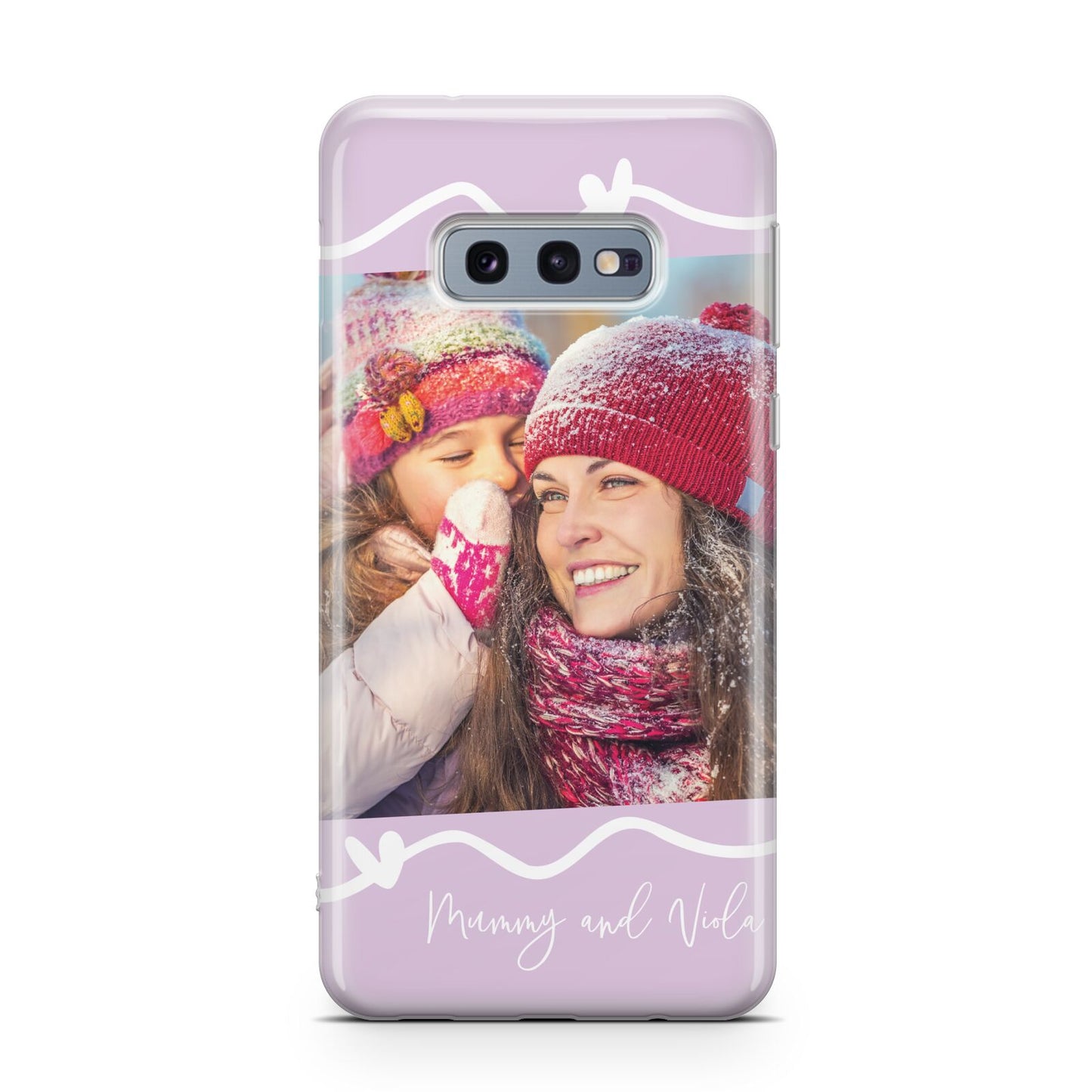 Personalised Photo Mummy and Name Samsung Galaxy S10E Case