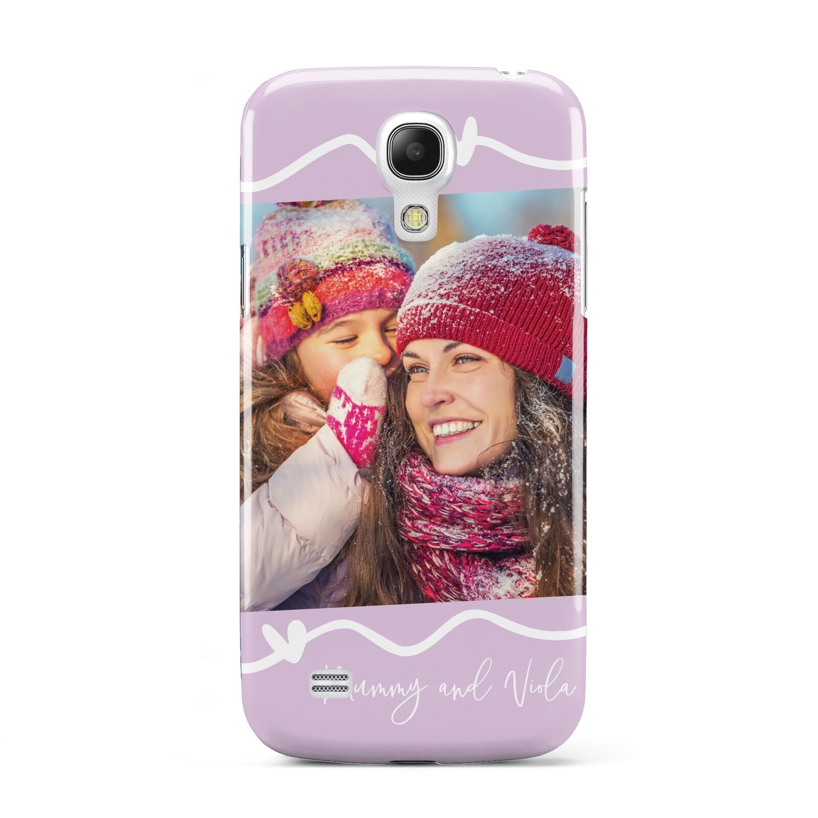 Personalised Photo Mummy and Name Samsung Galaxy S4 Mini Case