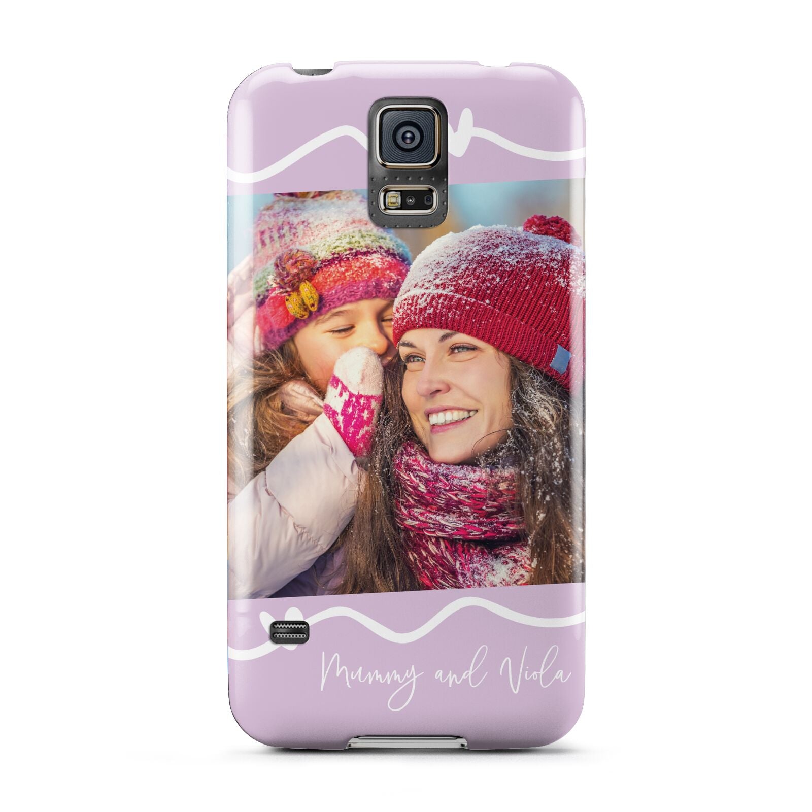 Personalised Photo Mummy and Name Samsung Galaxy S5 Case