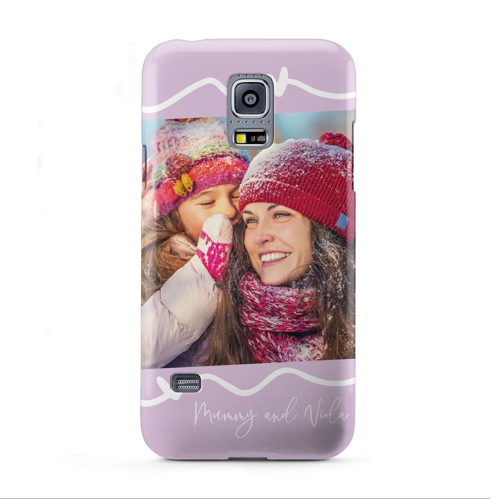 Personalised Photo Mummy and Name Samsung Galaxy S5 Mini Case