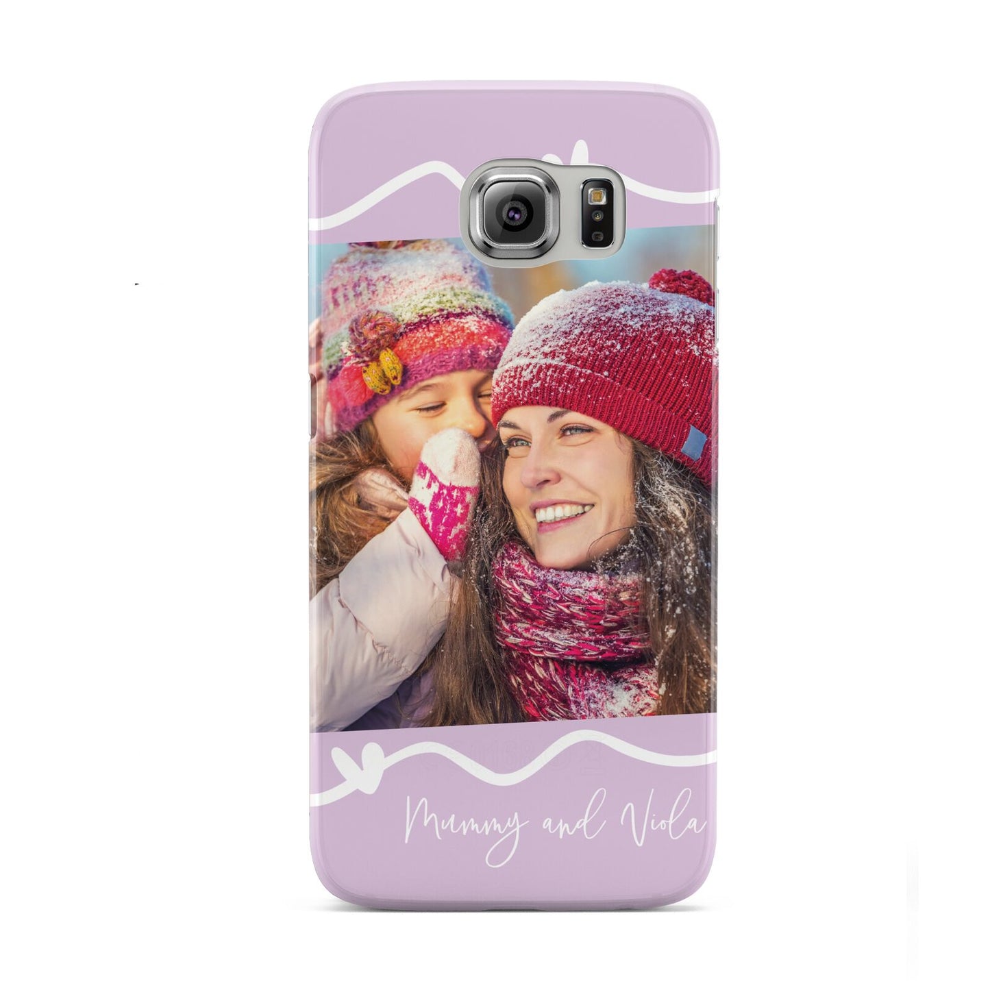 Personalised Photo Mummy and Name Samsung Galaxy S6 Case