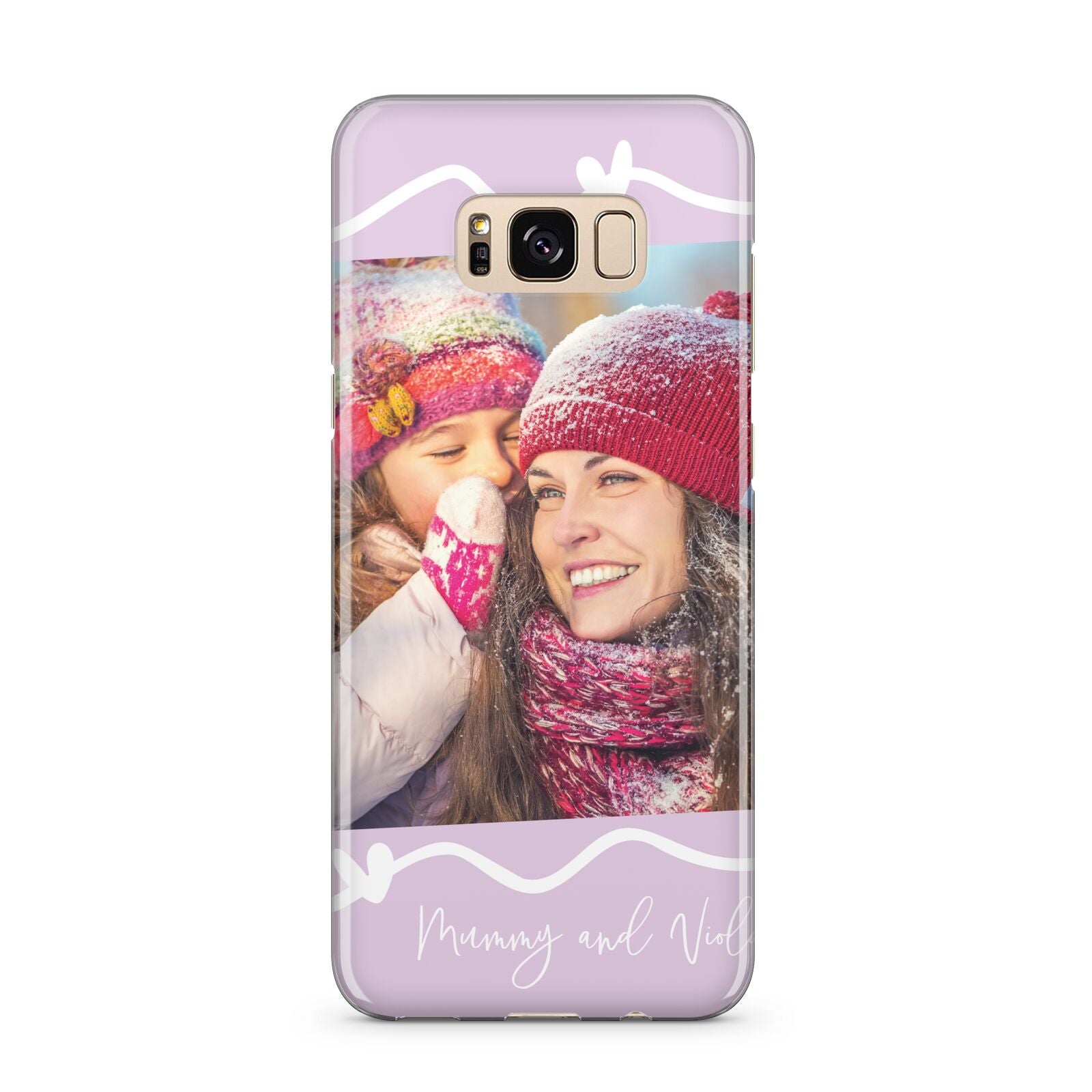 Personalised Photo Mummy and Name Samsung Galaxy S8 Plus Case