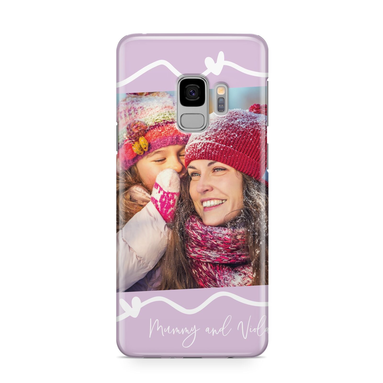 Personalised Photo Mummy and Name Samsung Galaxy S9 Case