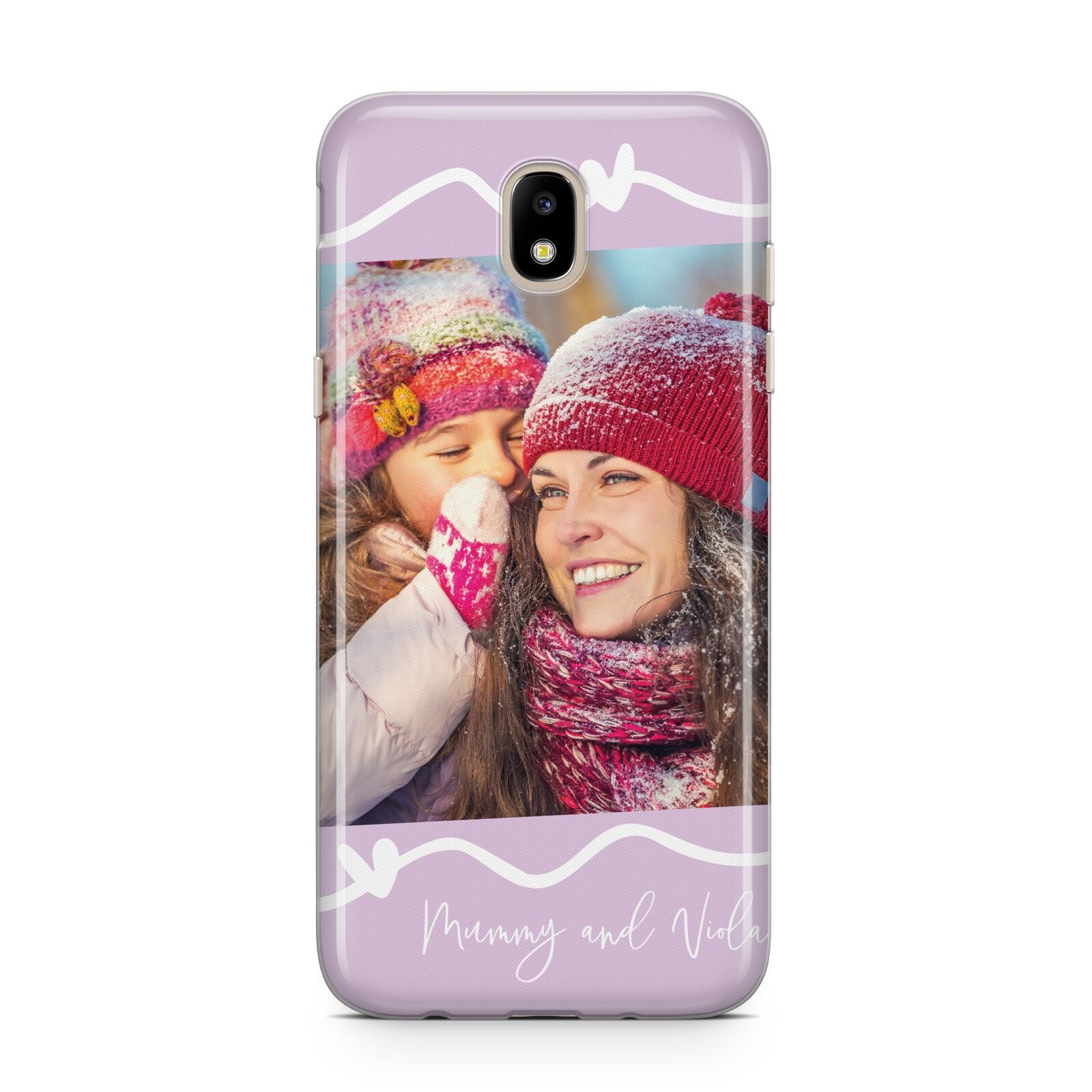 Personalised Photo Mummy and Name Samsung J5 2017 Case