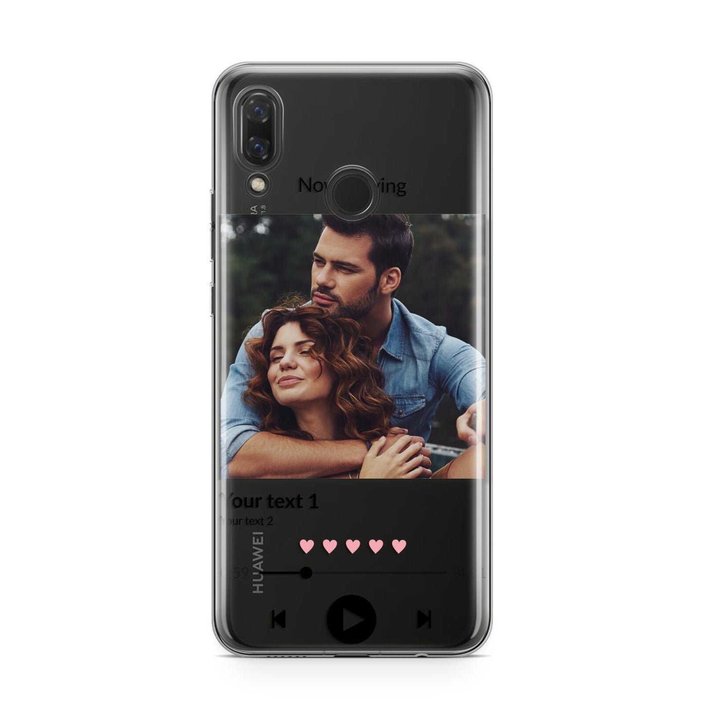 Personalised Photo Music Huawei Nova 3 Phone Case