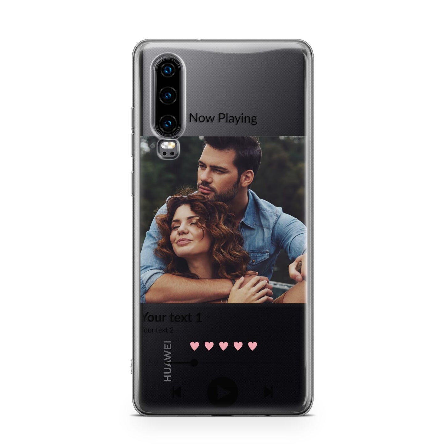 Personalised Photo Music Huawei P30 Phone Case