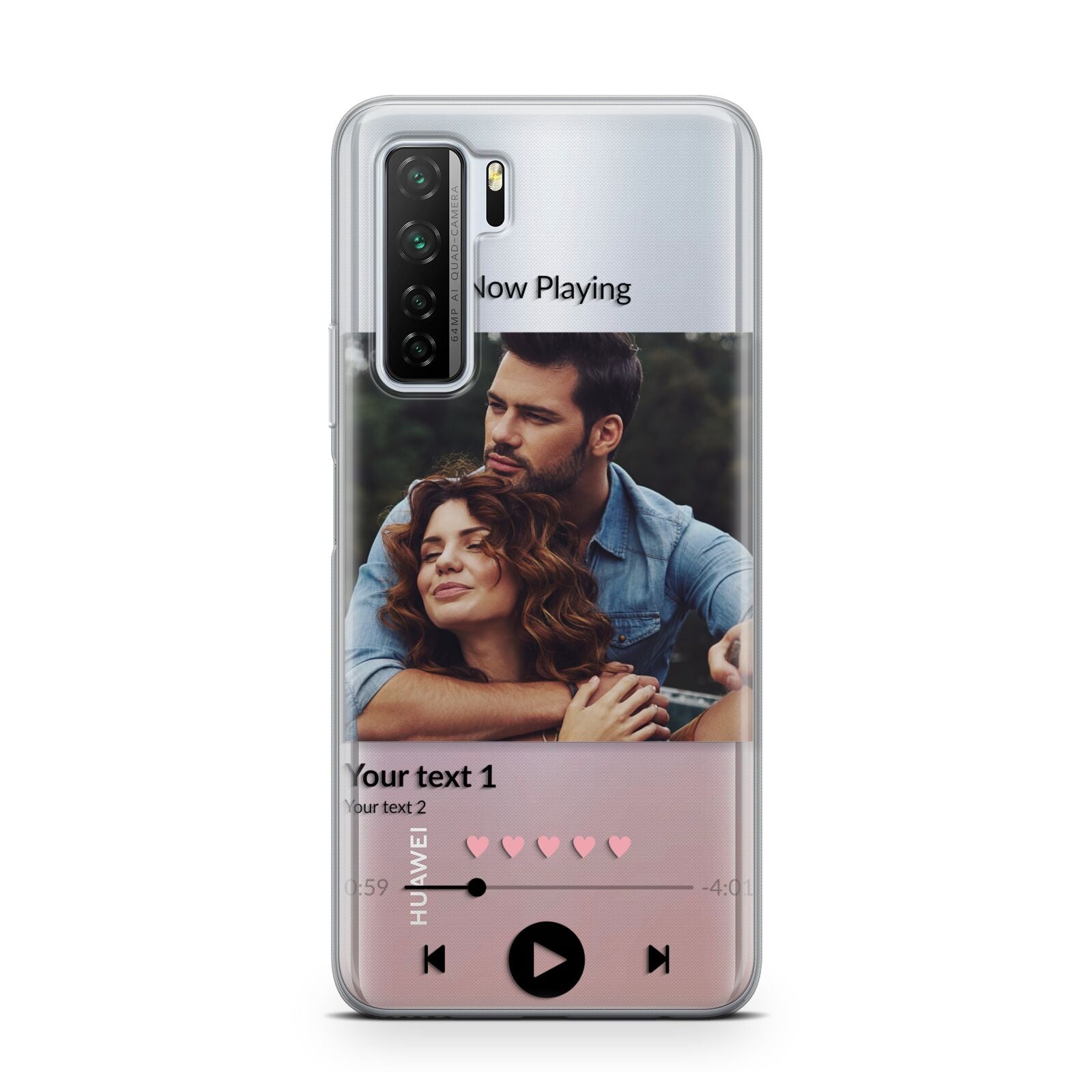 Personalised Photo Music Huawei P40 Lite 5G Phone Case