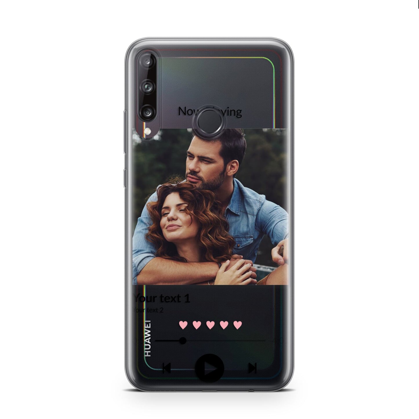 Personalised Photo Music Huawei P40 Lite E Phone Case