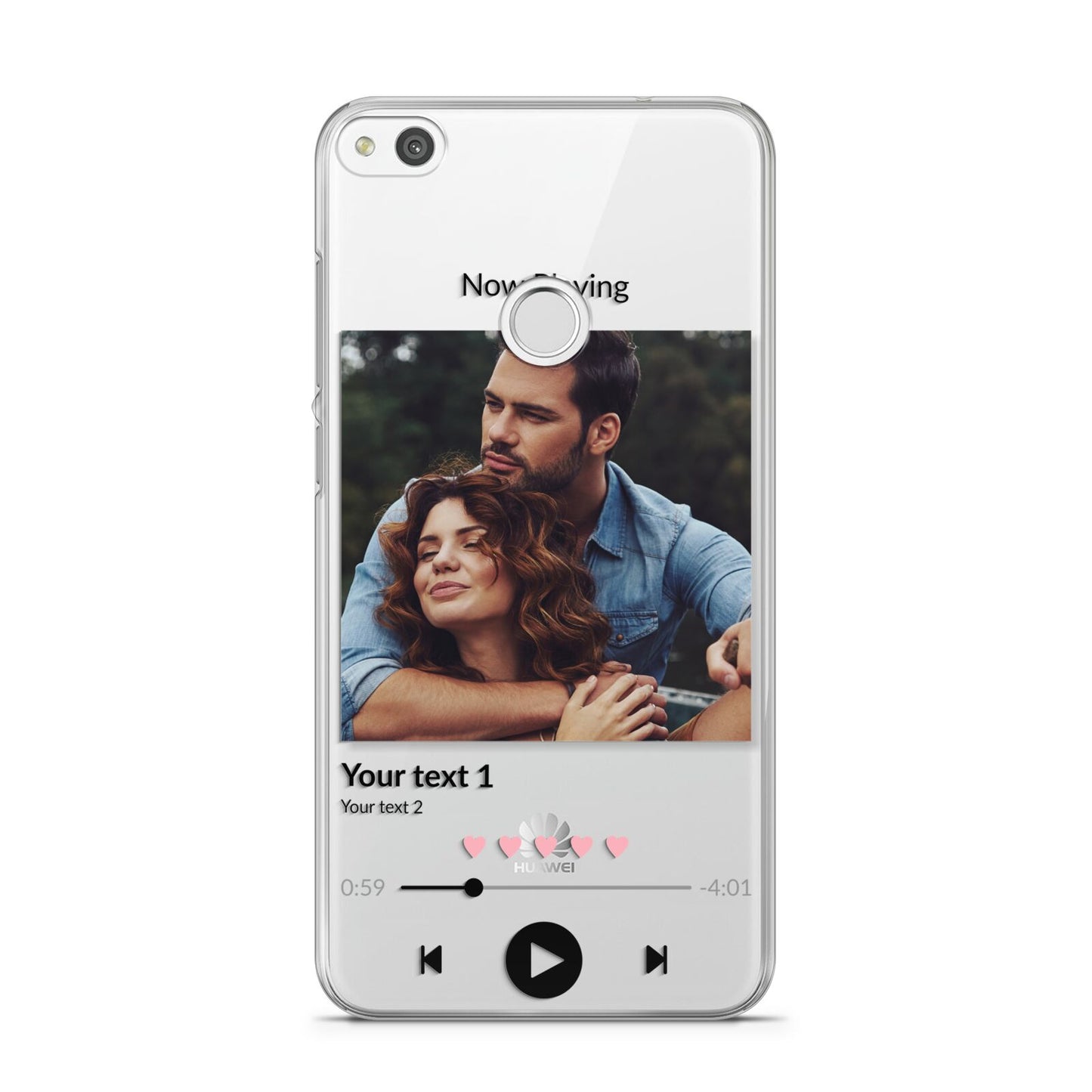 Personalised Photo Music Huawei P8 Lite Case