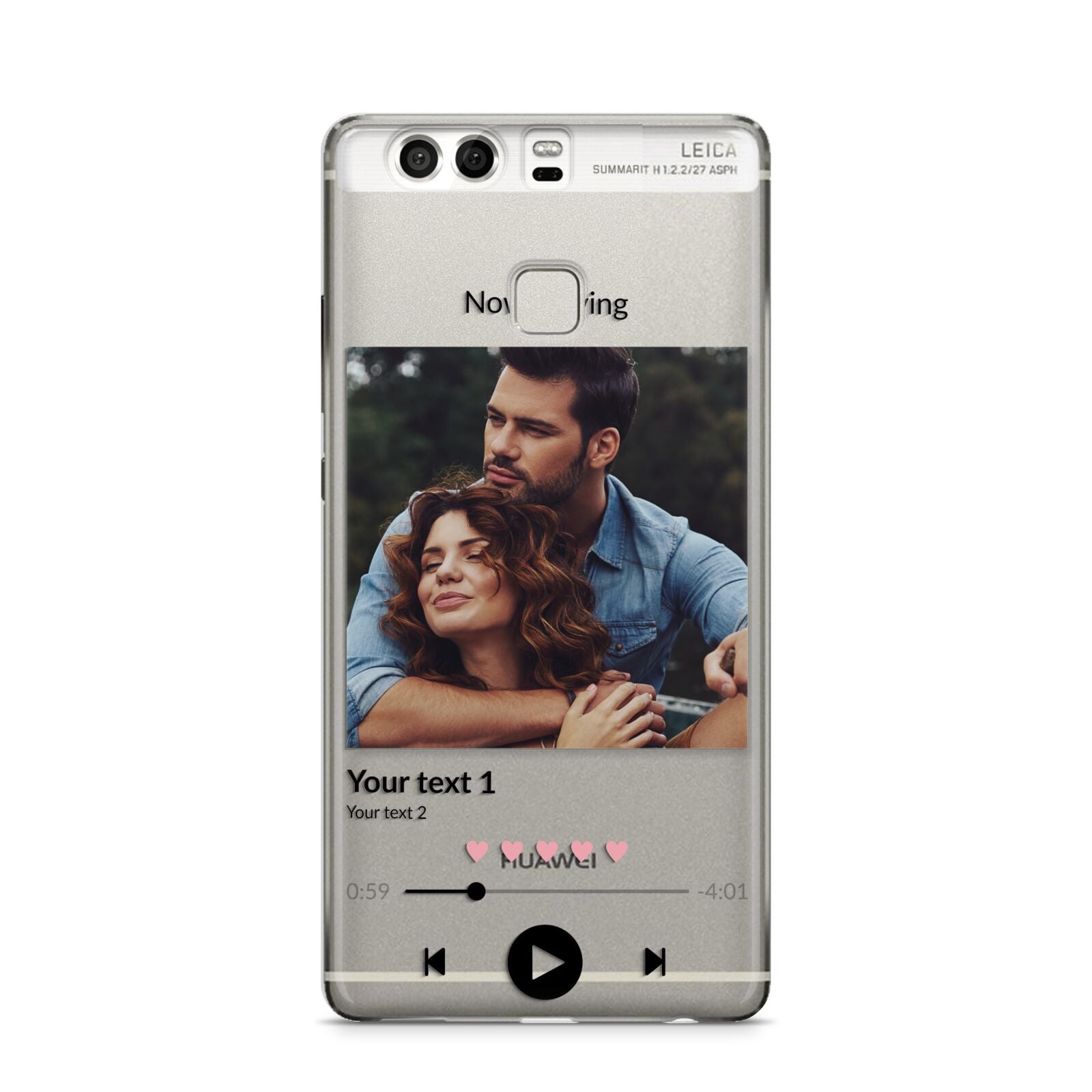 Personalised Photo Music Huawei P9 Case