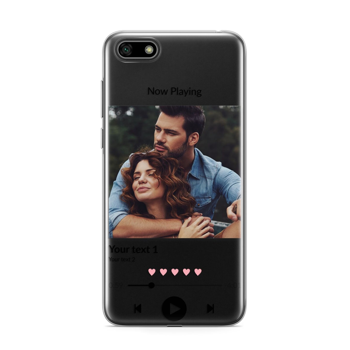 Personalised Photo Music Huawei Y5 Prime 2018 Phone Case