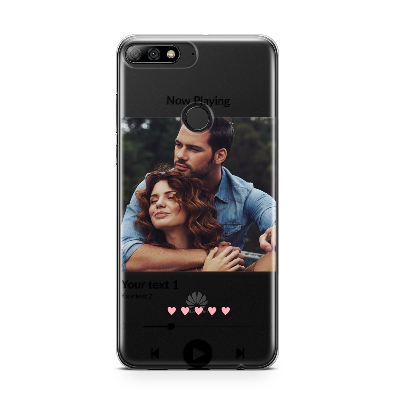 Personalised Photo Music Huawei Y7 2018