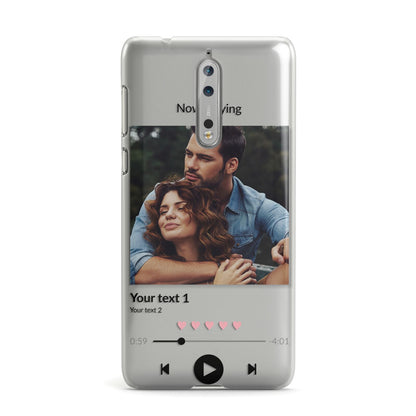 Personalised Photo Music Nokia Case